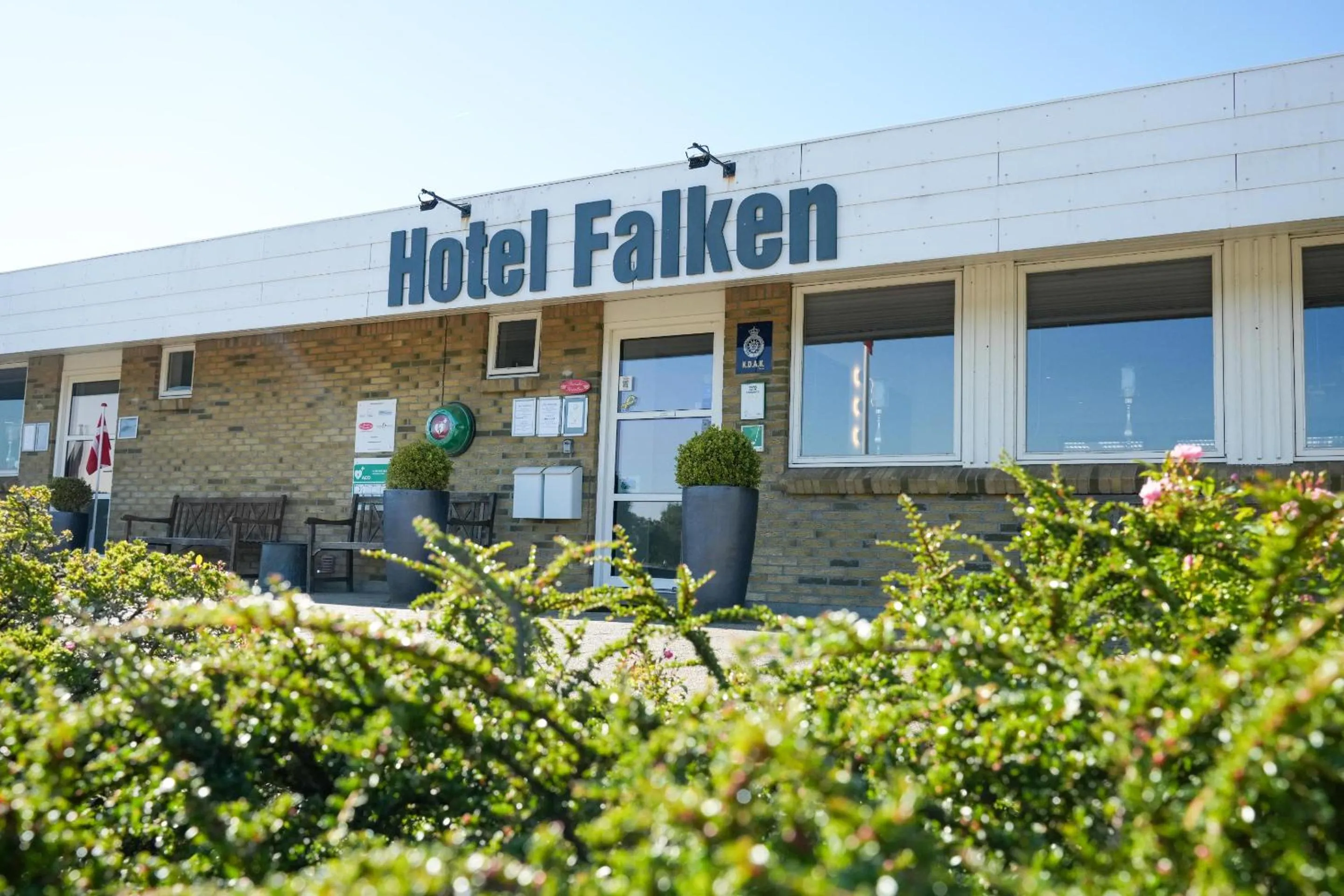 Property building in Hotel Falken