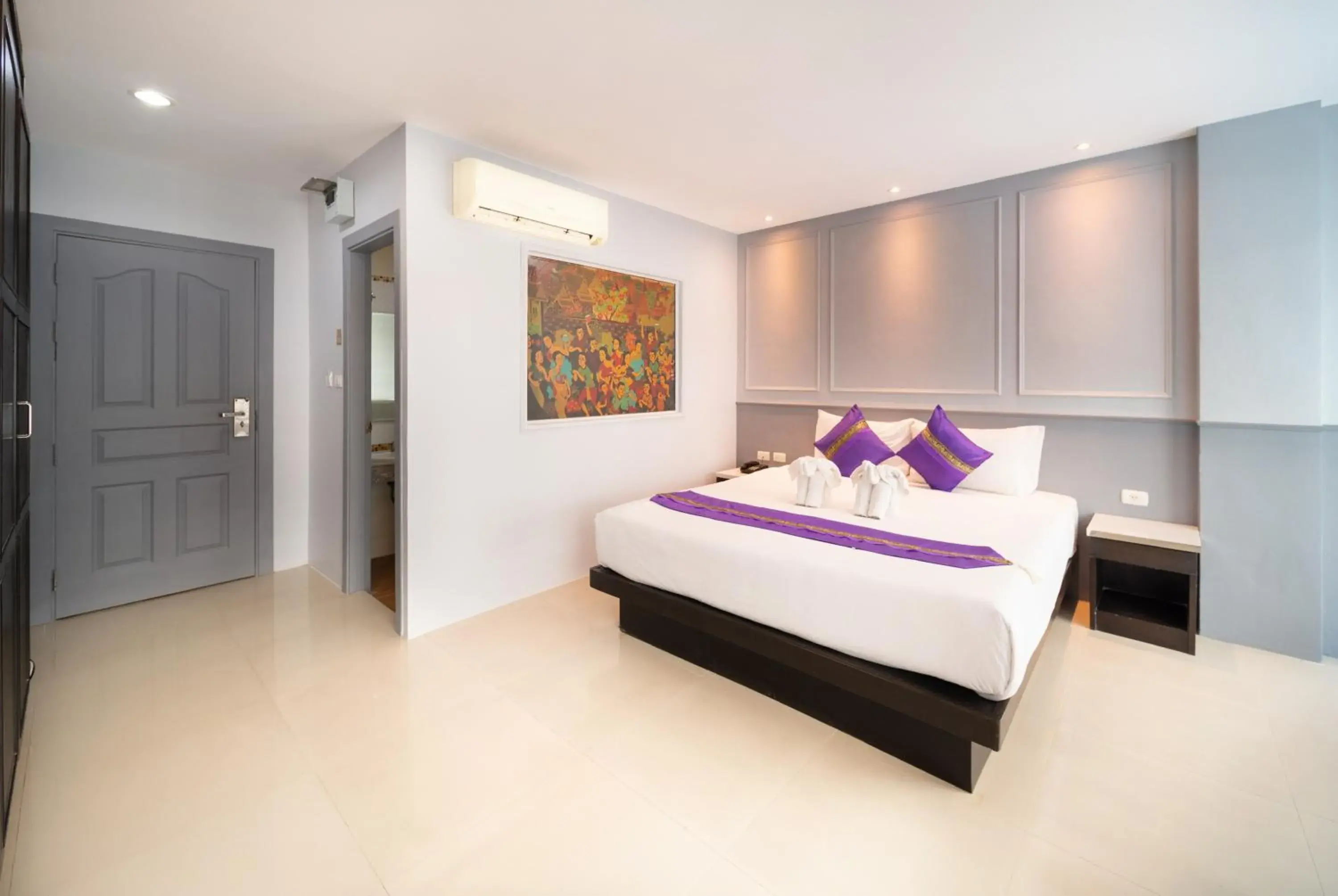 Bed in FunDee Boutique Hotel Bed in FunDee Boutique Hotel