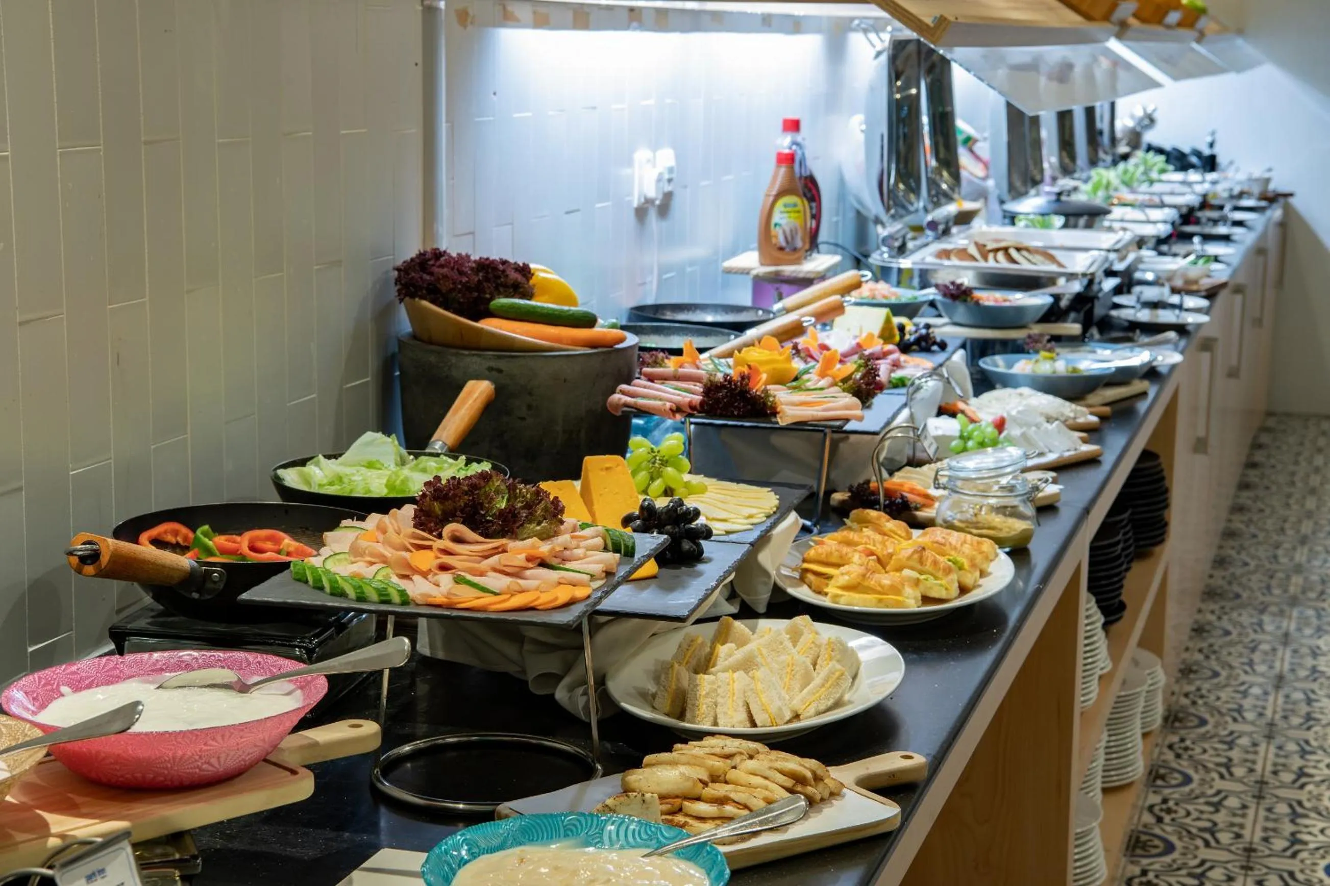 Buffet breakfast in Park Inn by Radisson Jubail Industrial City