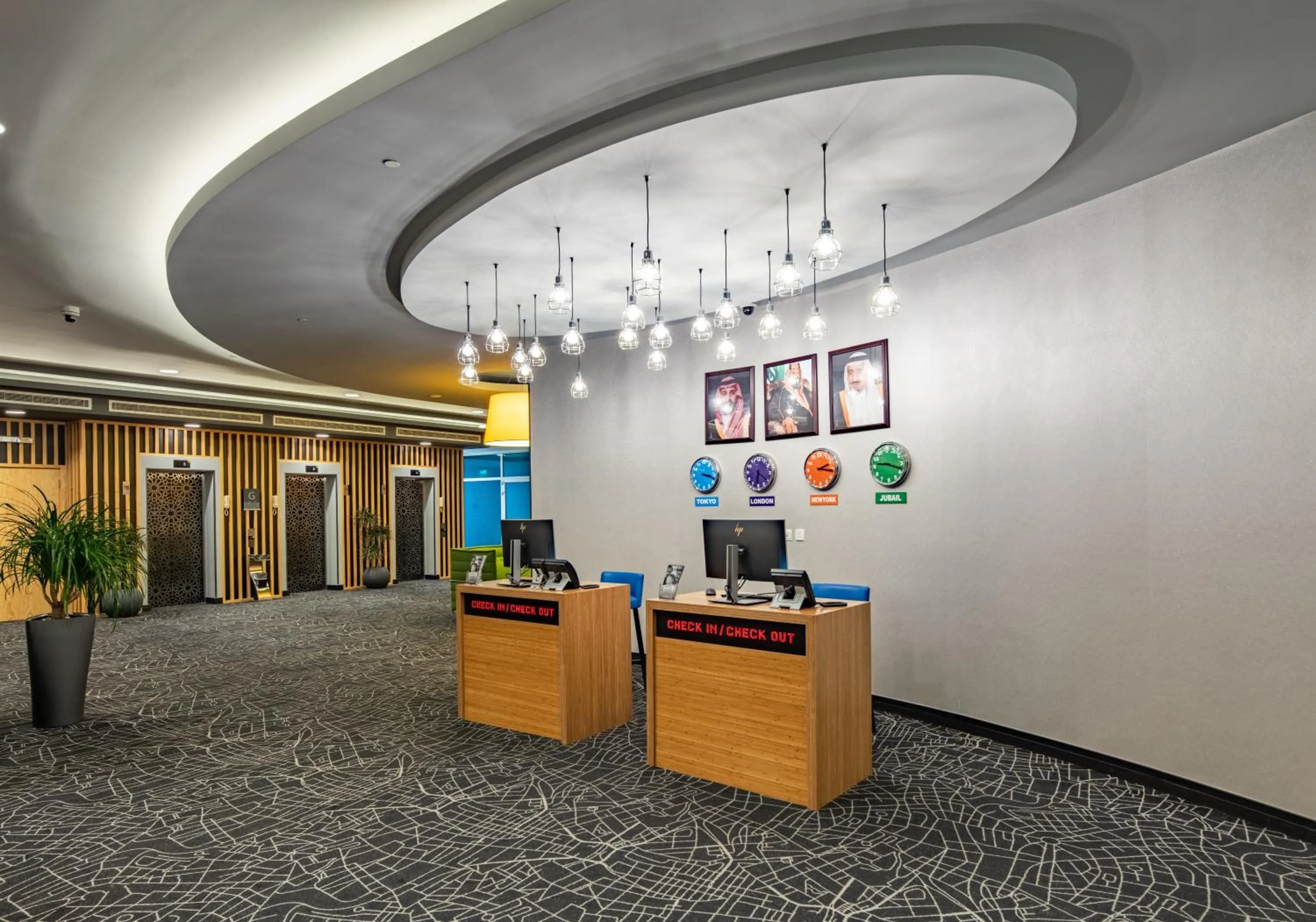 Lobby or reception in Park Inn by Radisson Jubail Industrial City