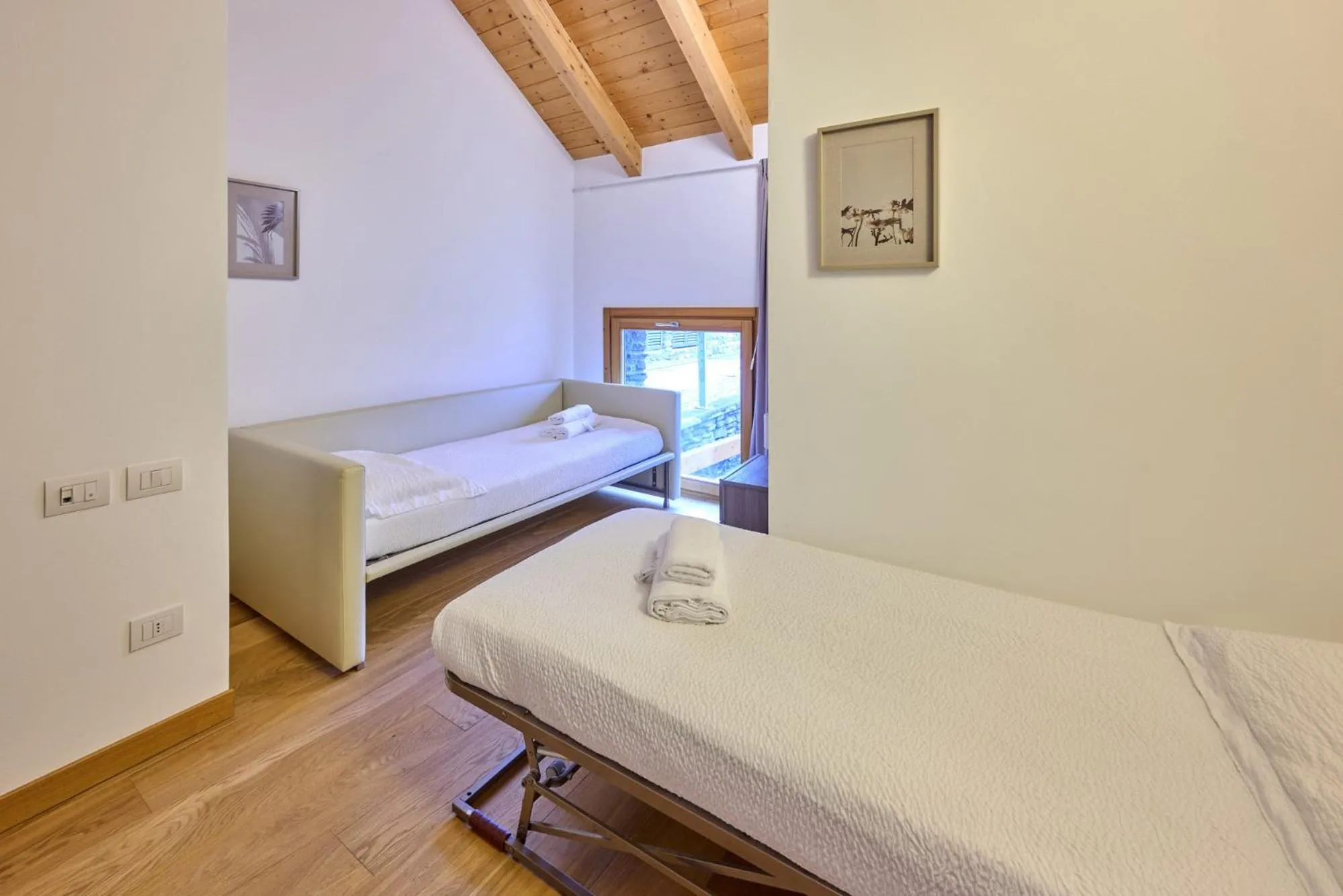 Bed in Paradiso del lago