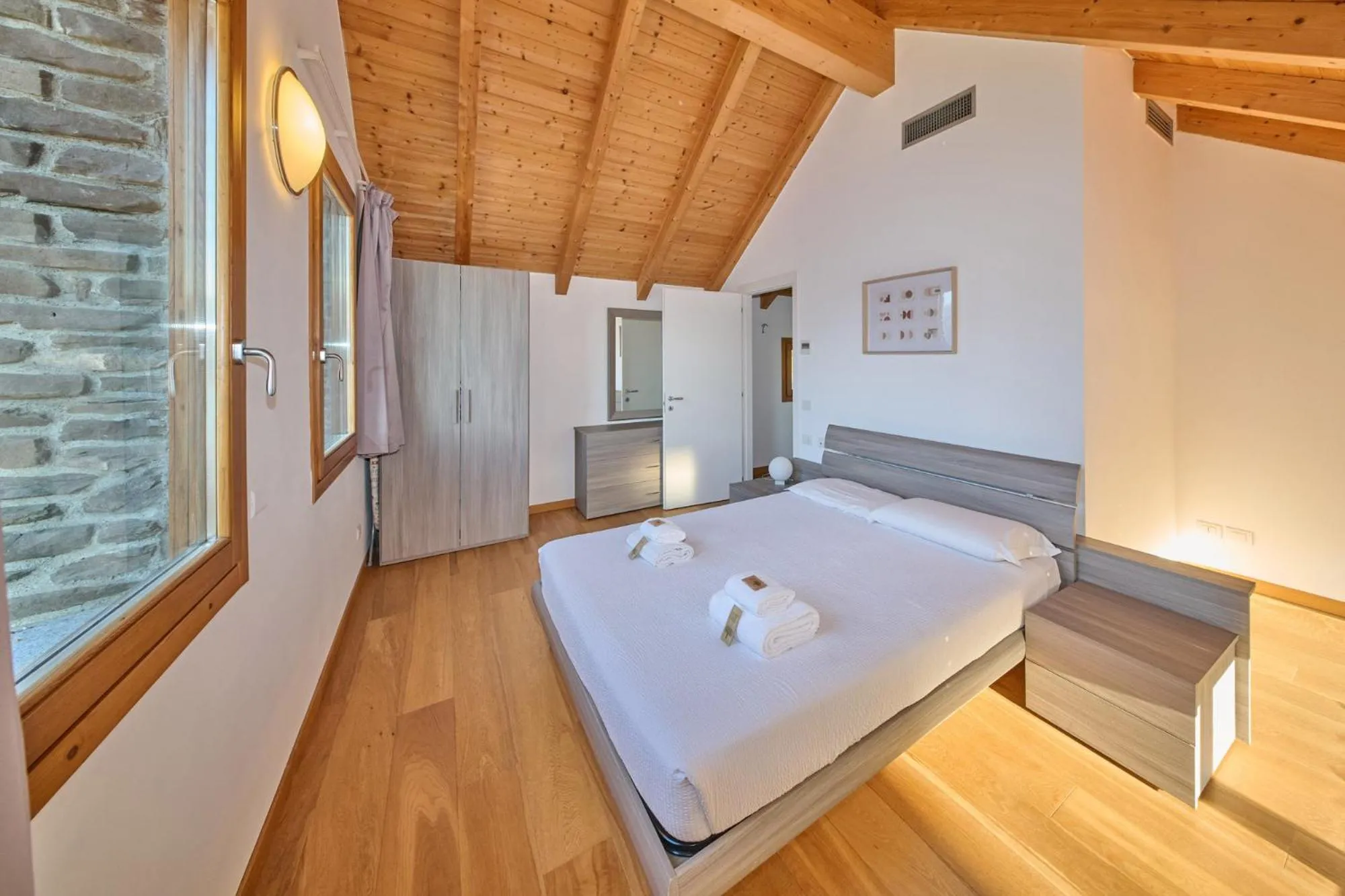 Bed in Paradiso del lago