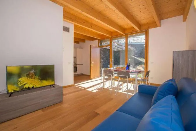 Kitchen or kitchenette in Paradiso del lago