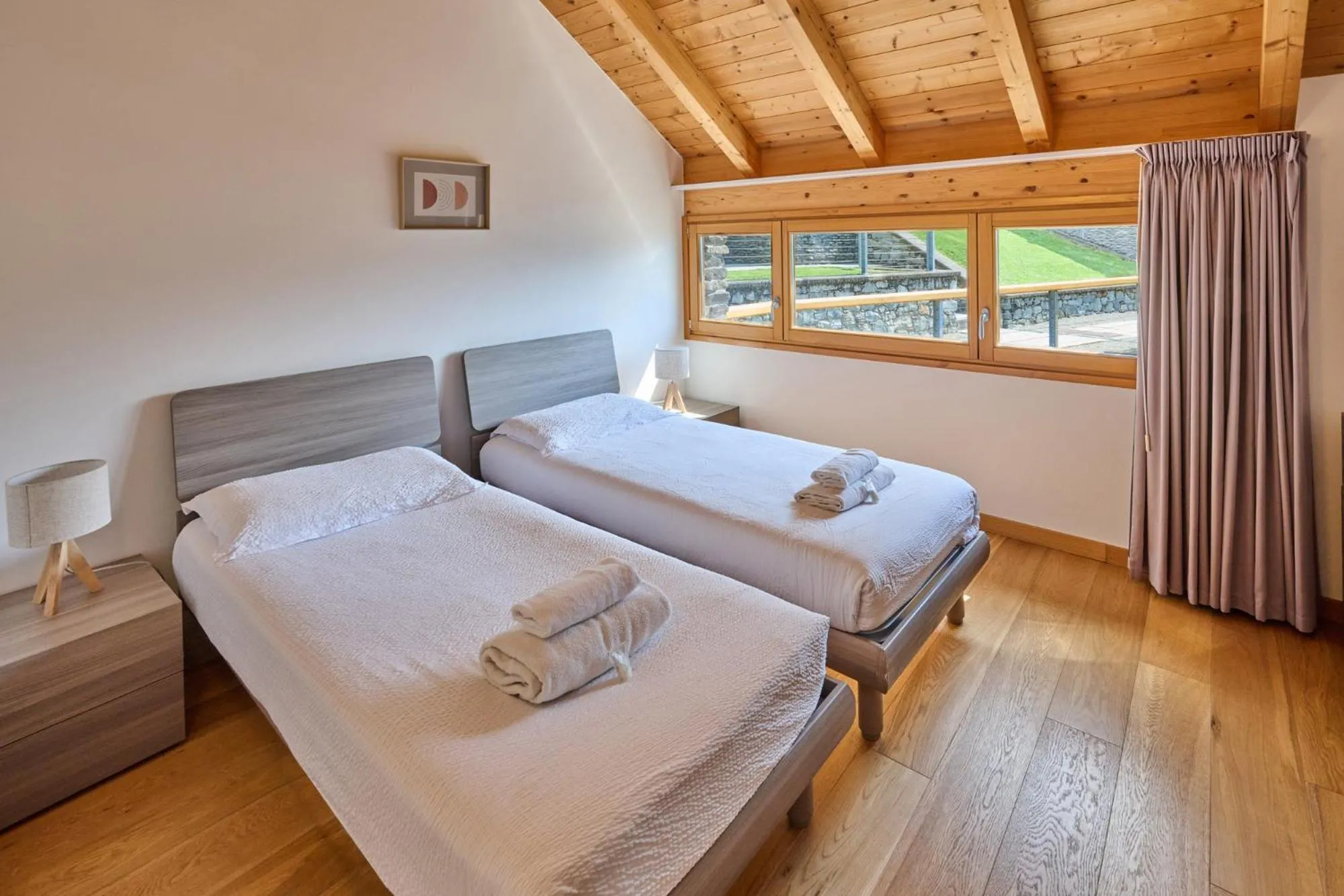 Bed in Paradiso del lago