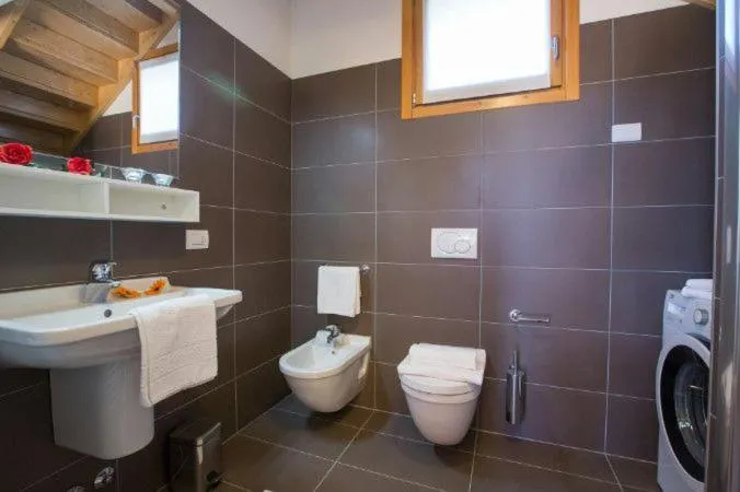 Bathroom in Paradiso del lago