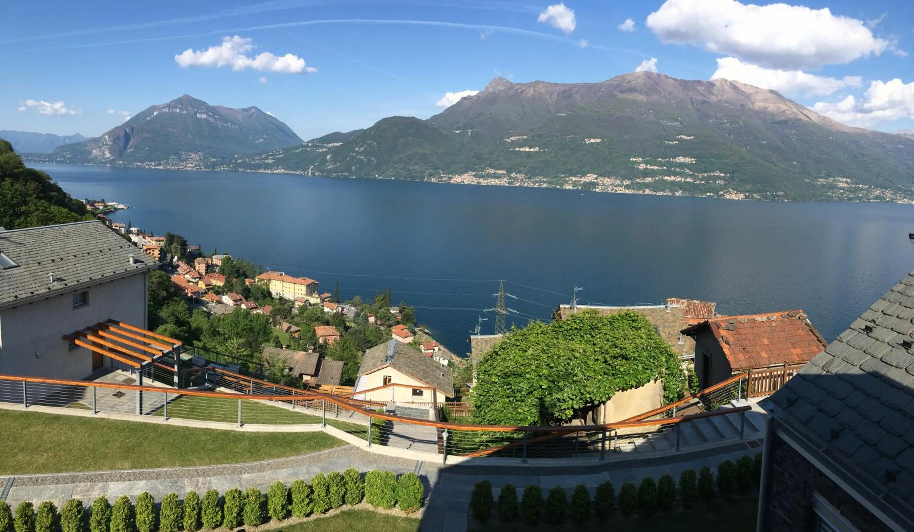 Lake view in Paradiso del lago