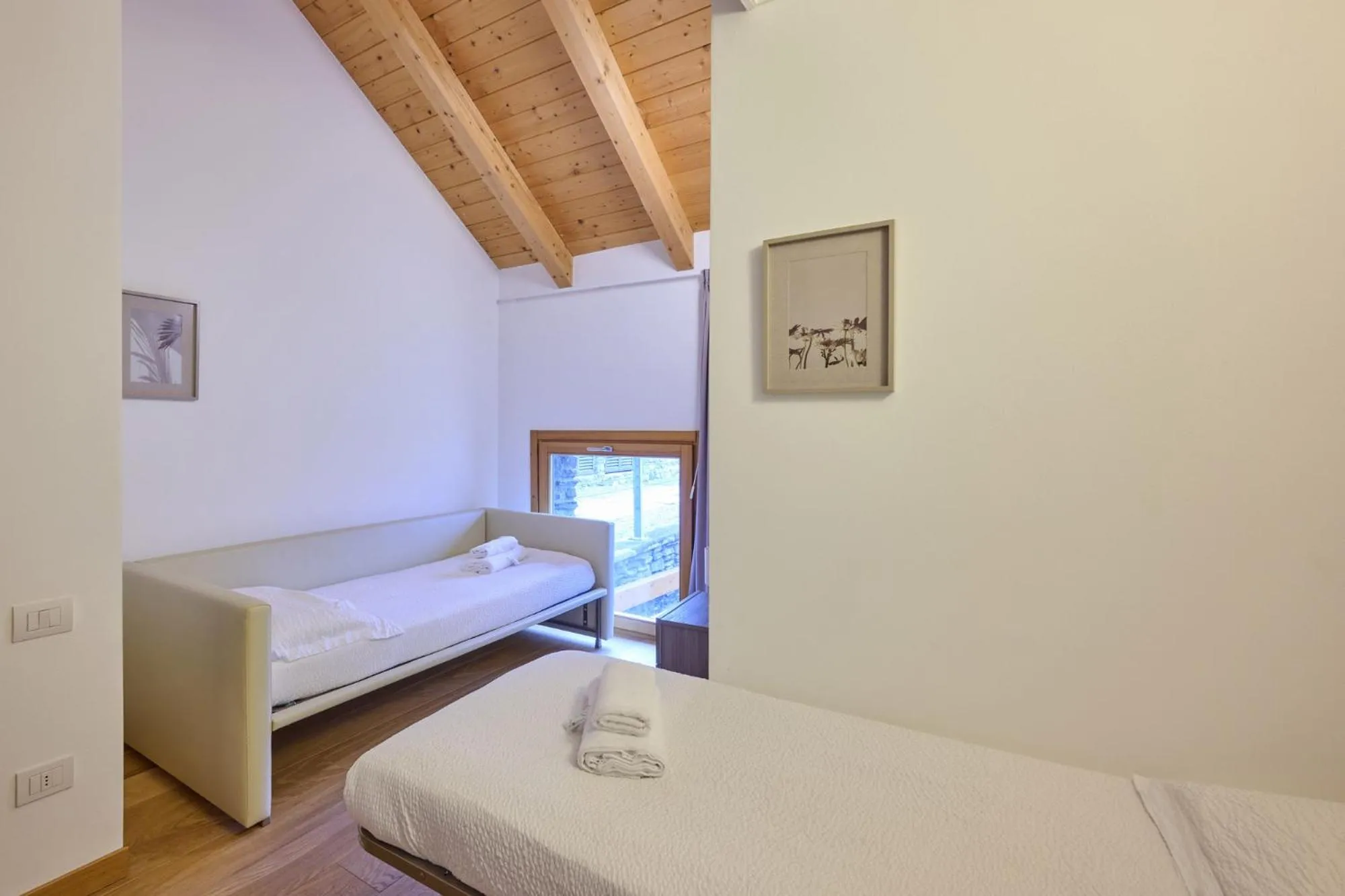 Bed in Paradiso del lago