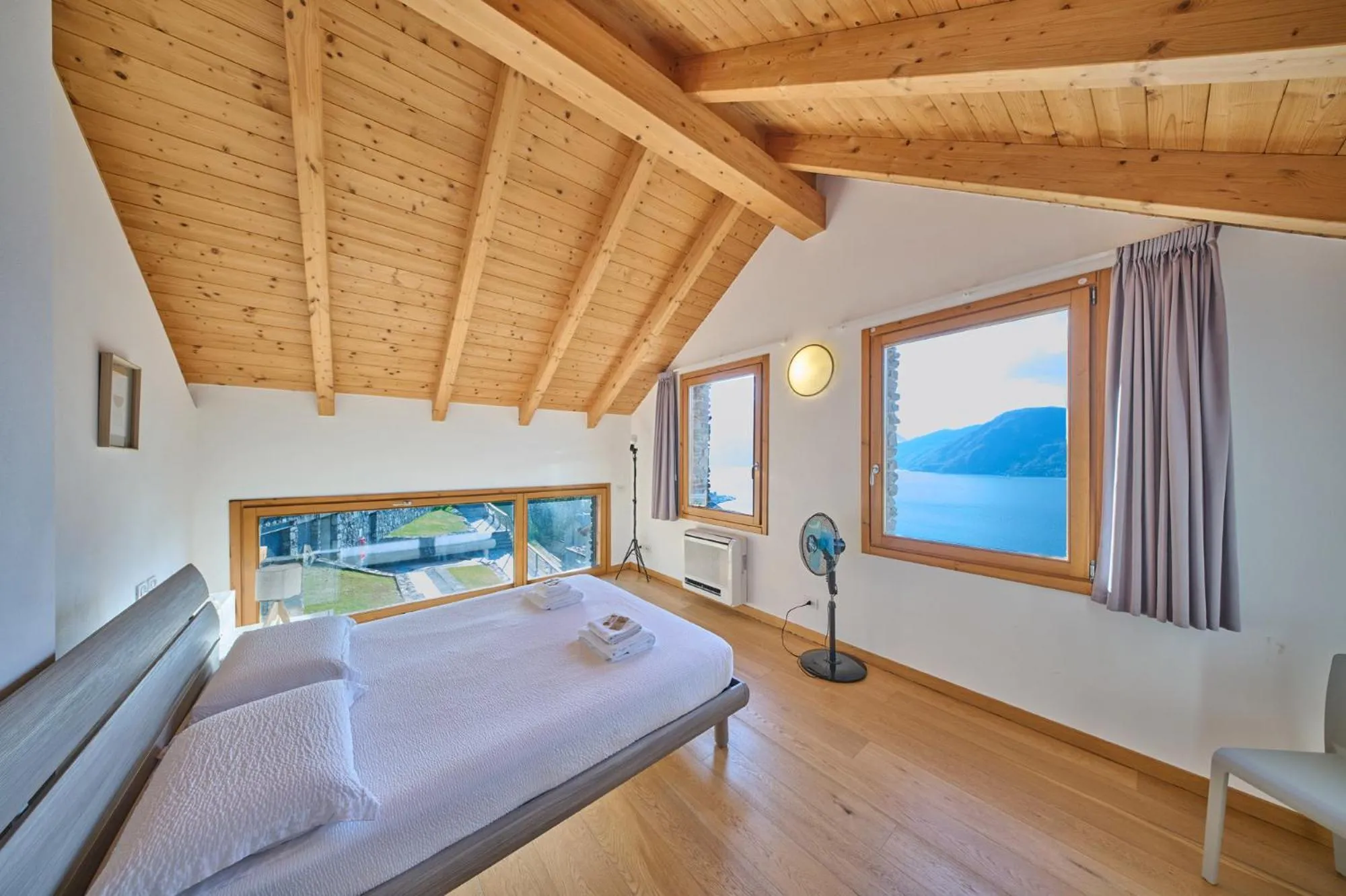 Bed in Paradiso del lago