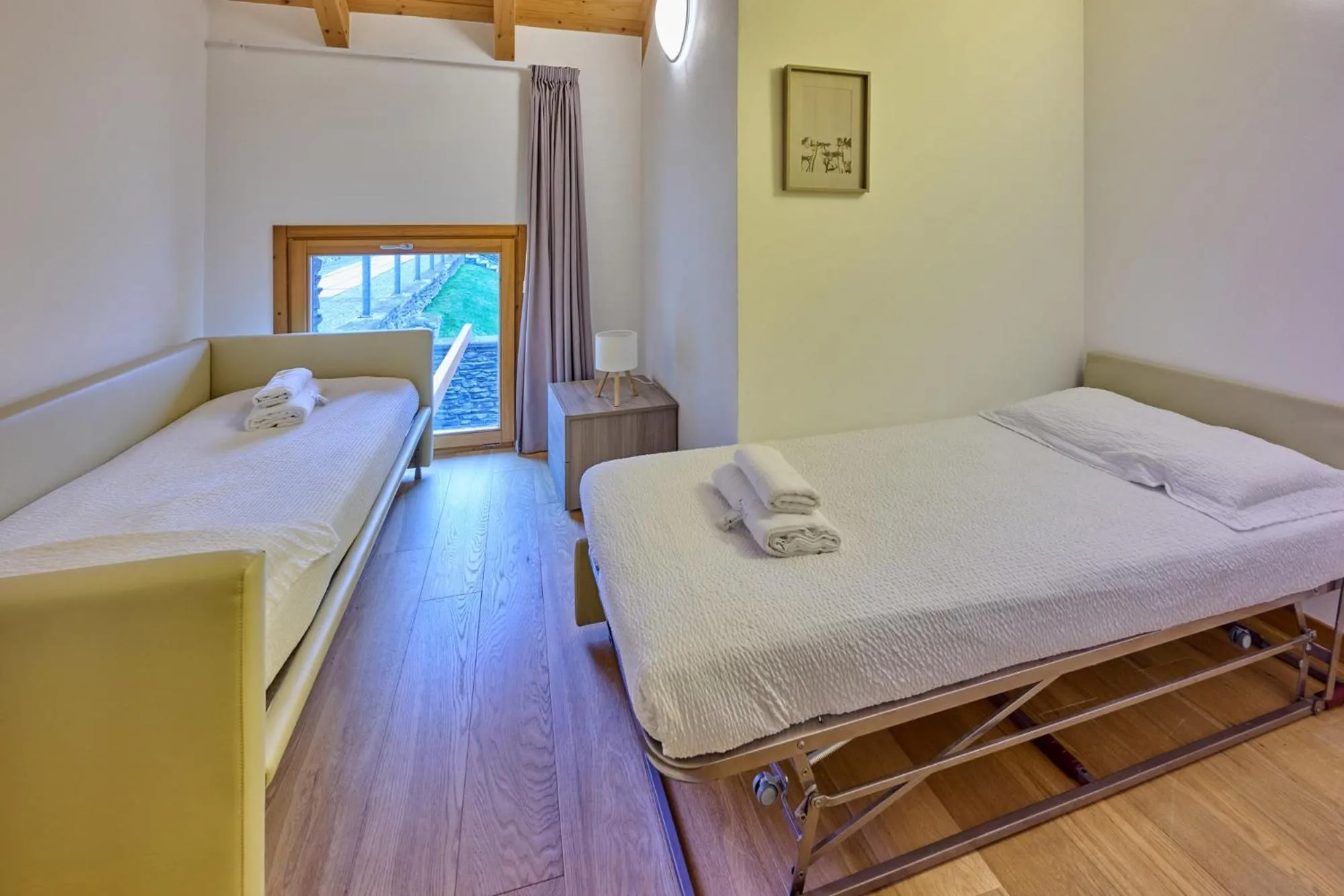 Bed in Paradiso del lago
