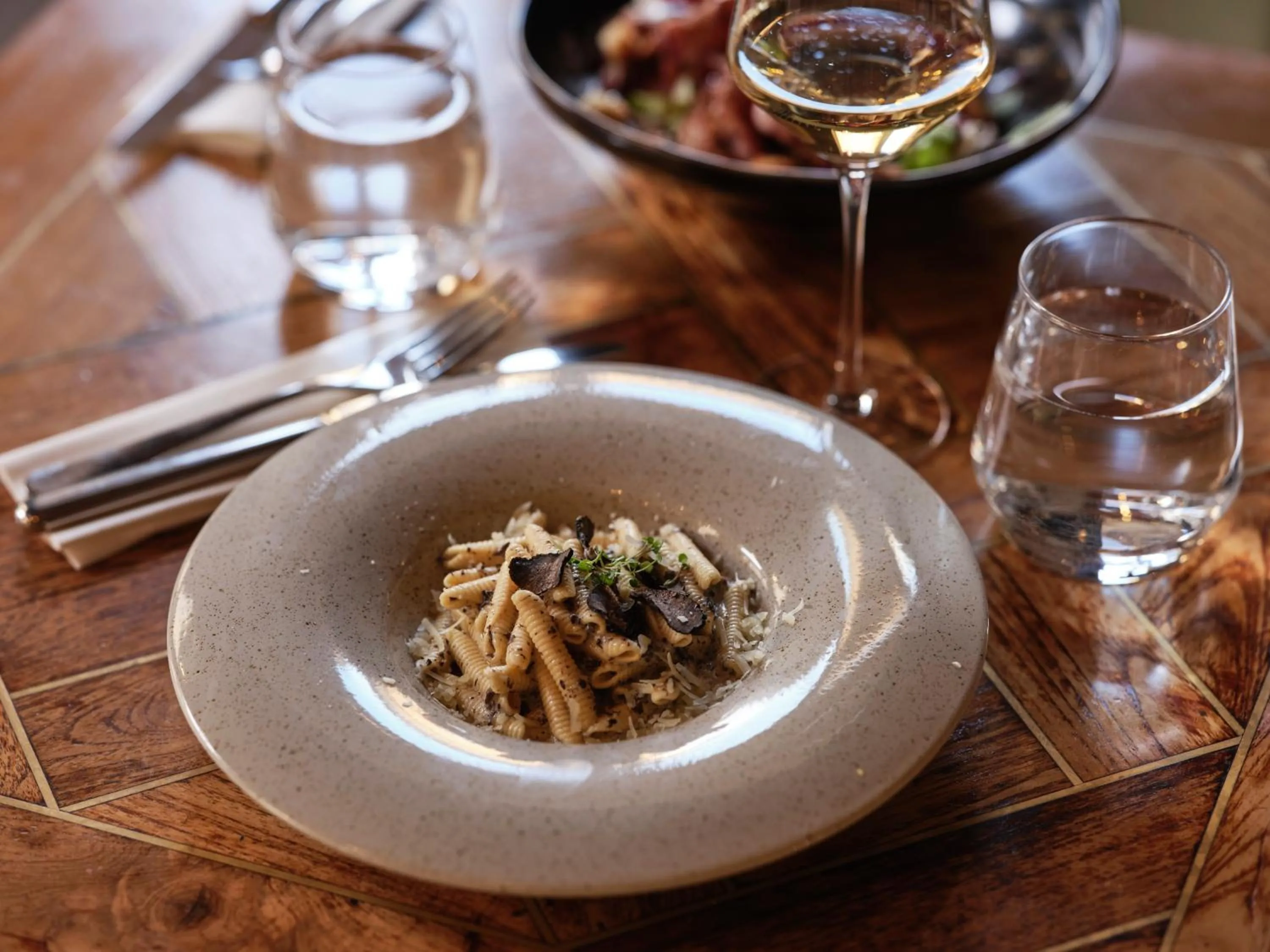 Food and drinks in Hotel Continental