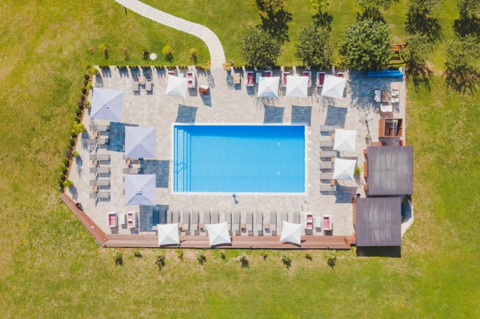 Swimming pool in Hotel Degenija