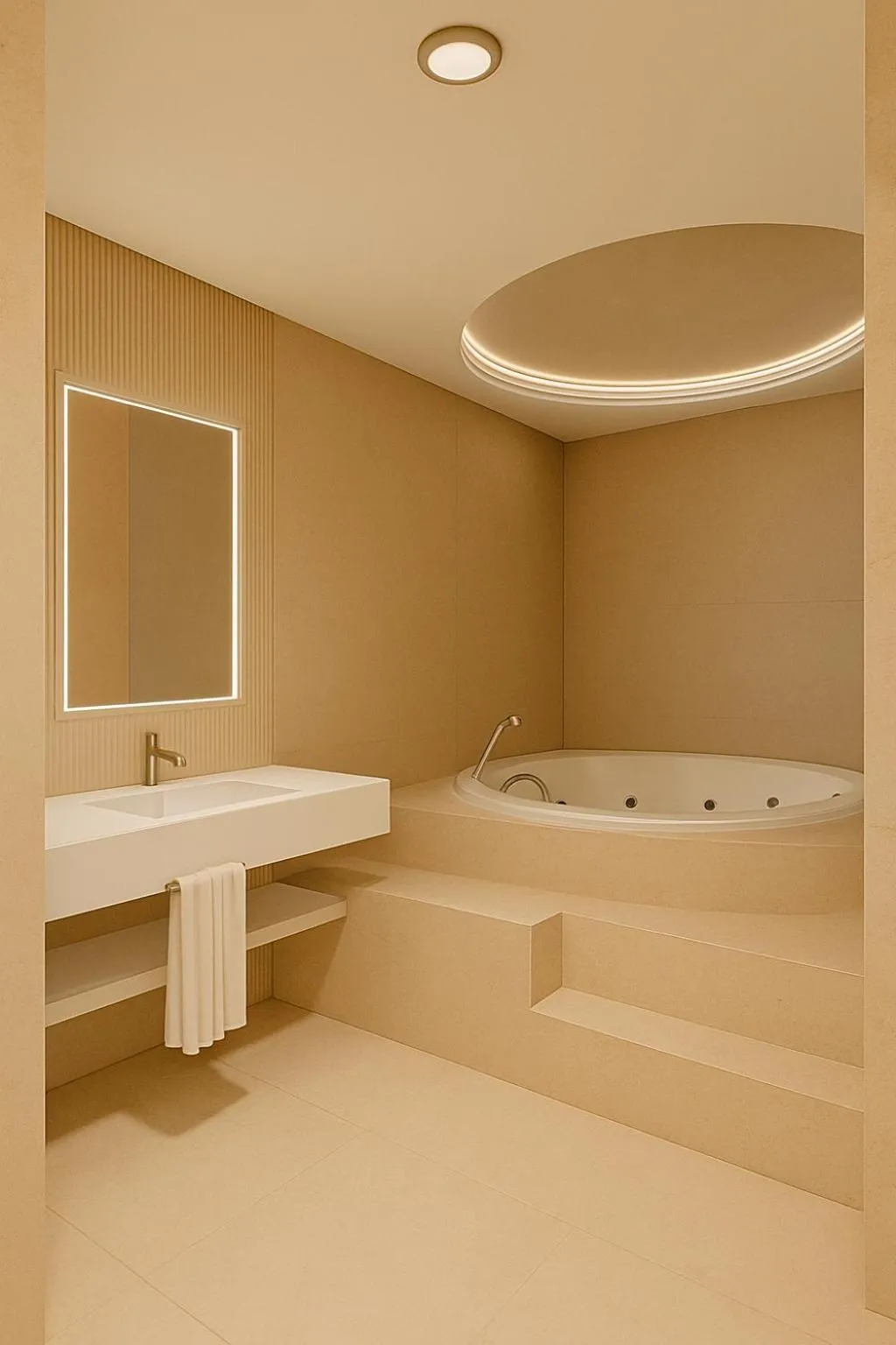 Bath in Hotel Degenija