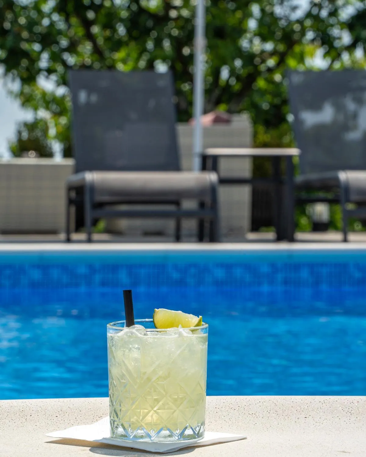 Swimming pool in Hotel Degenija