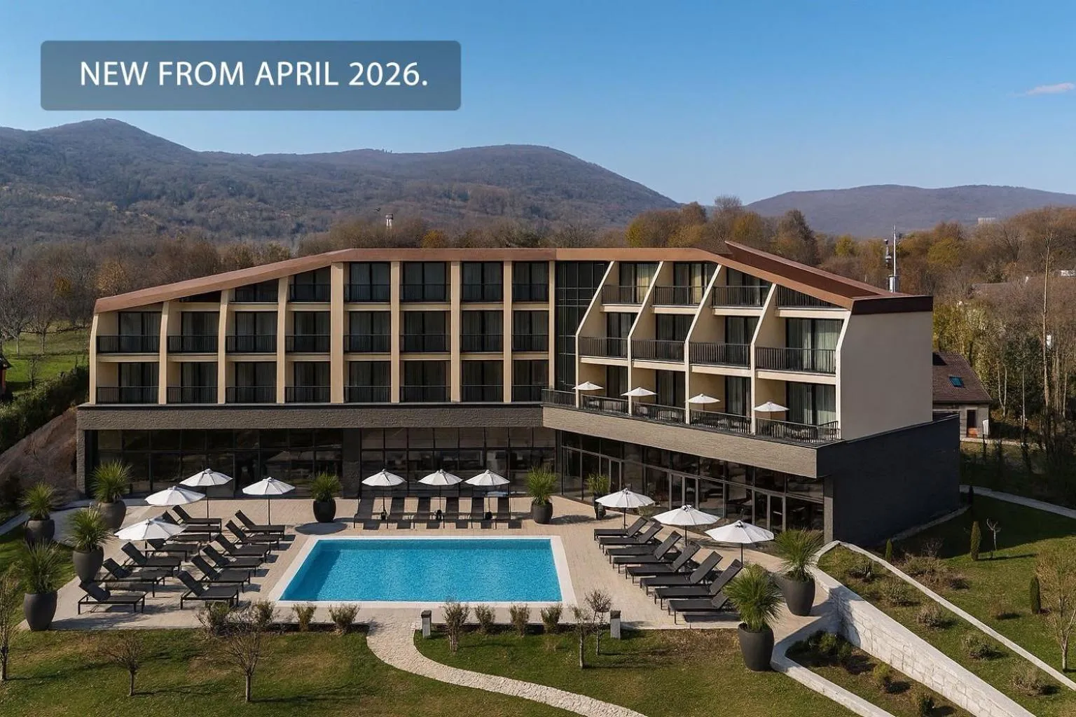 Property building in Hotel Degenija