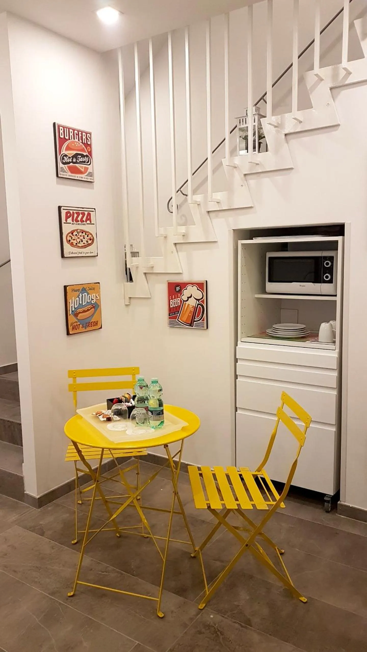 Dining area in CIVICO 7 Holiday Rooms