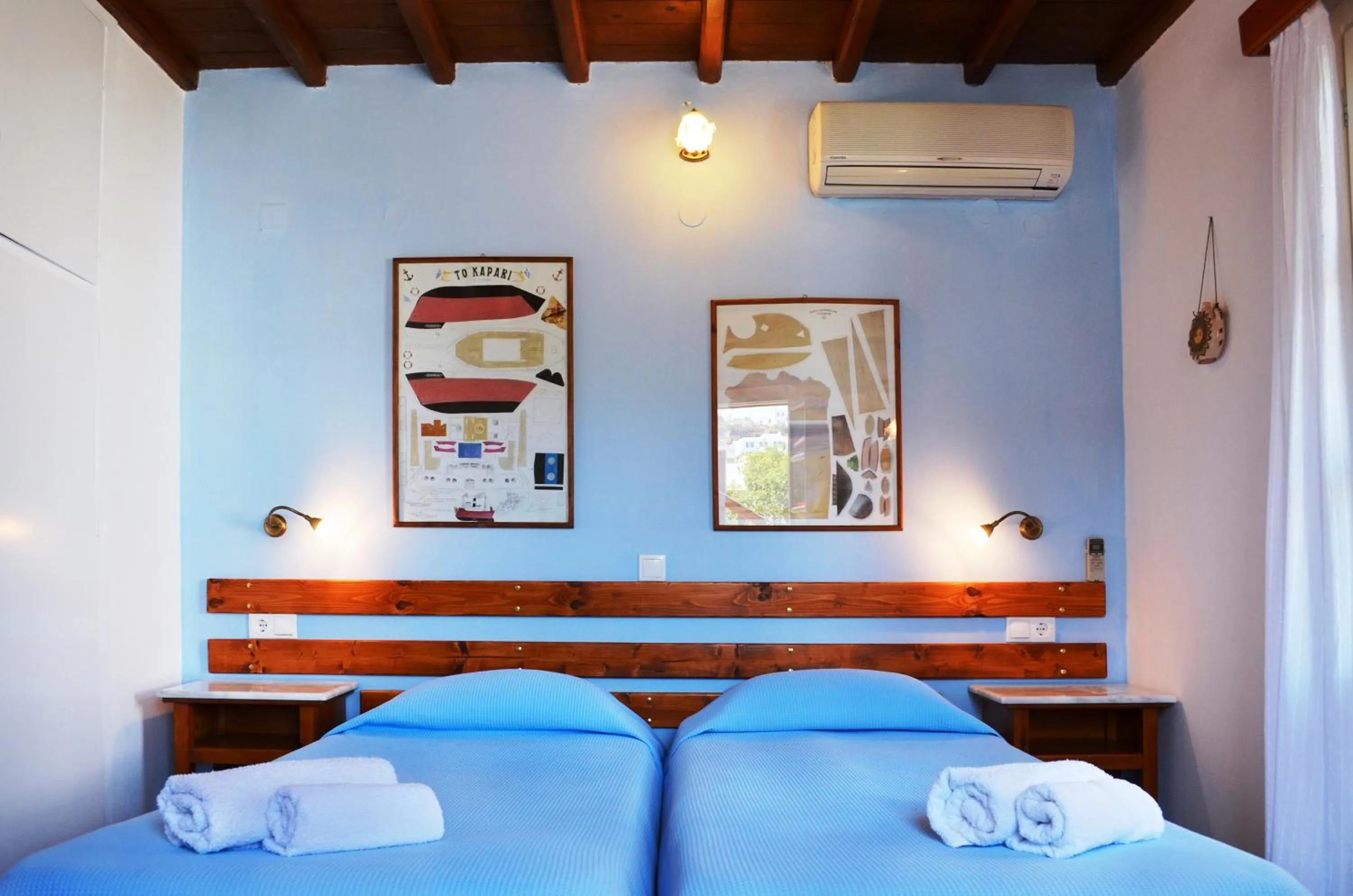 Bedroom in Villa Pinelopi