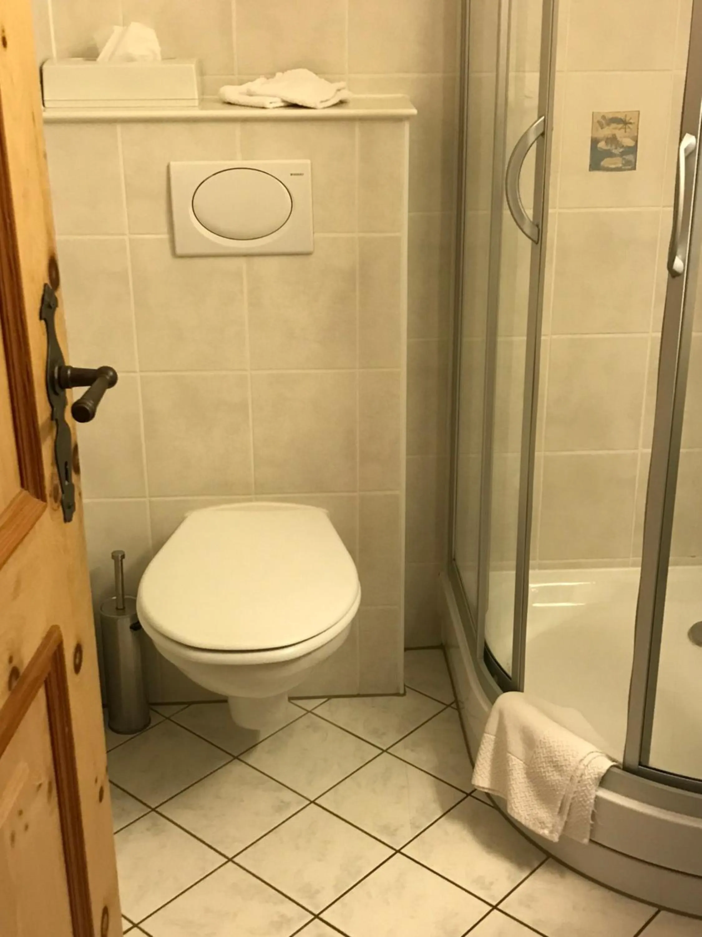 Toilet in Hotel Klarer