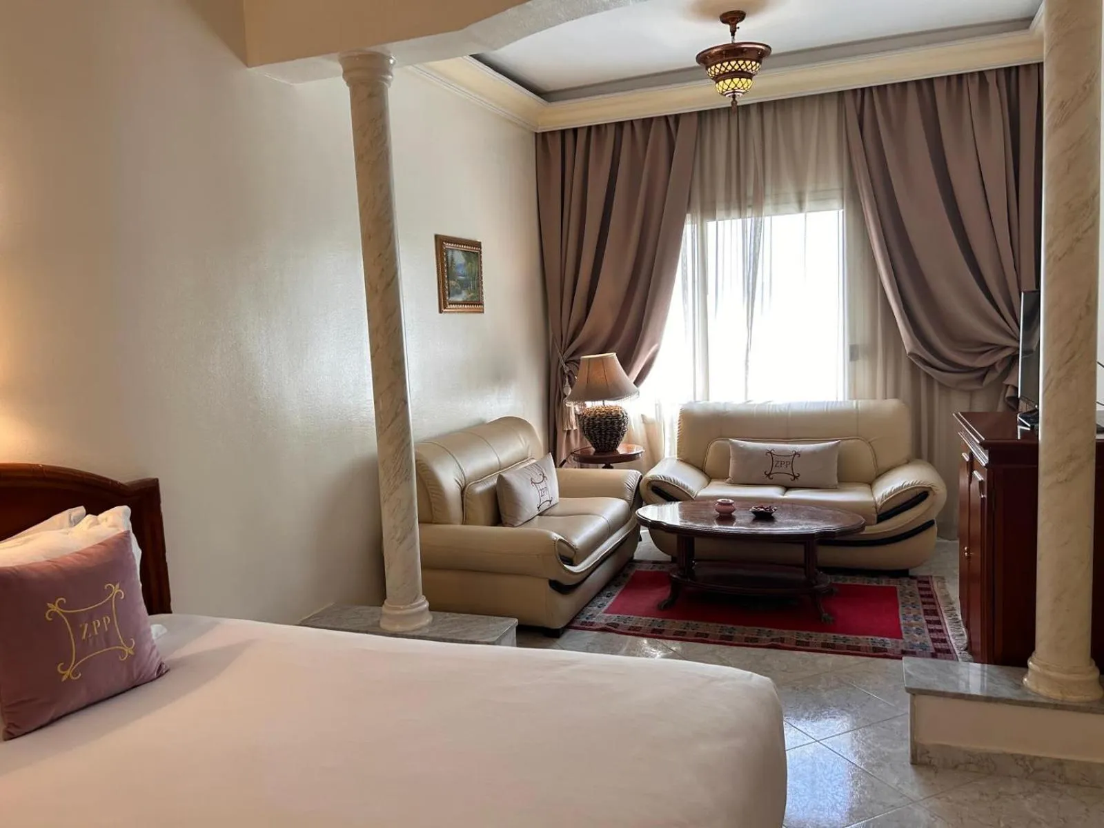 Bedroom, Bed in Zalagh Parc Palace