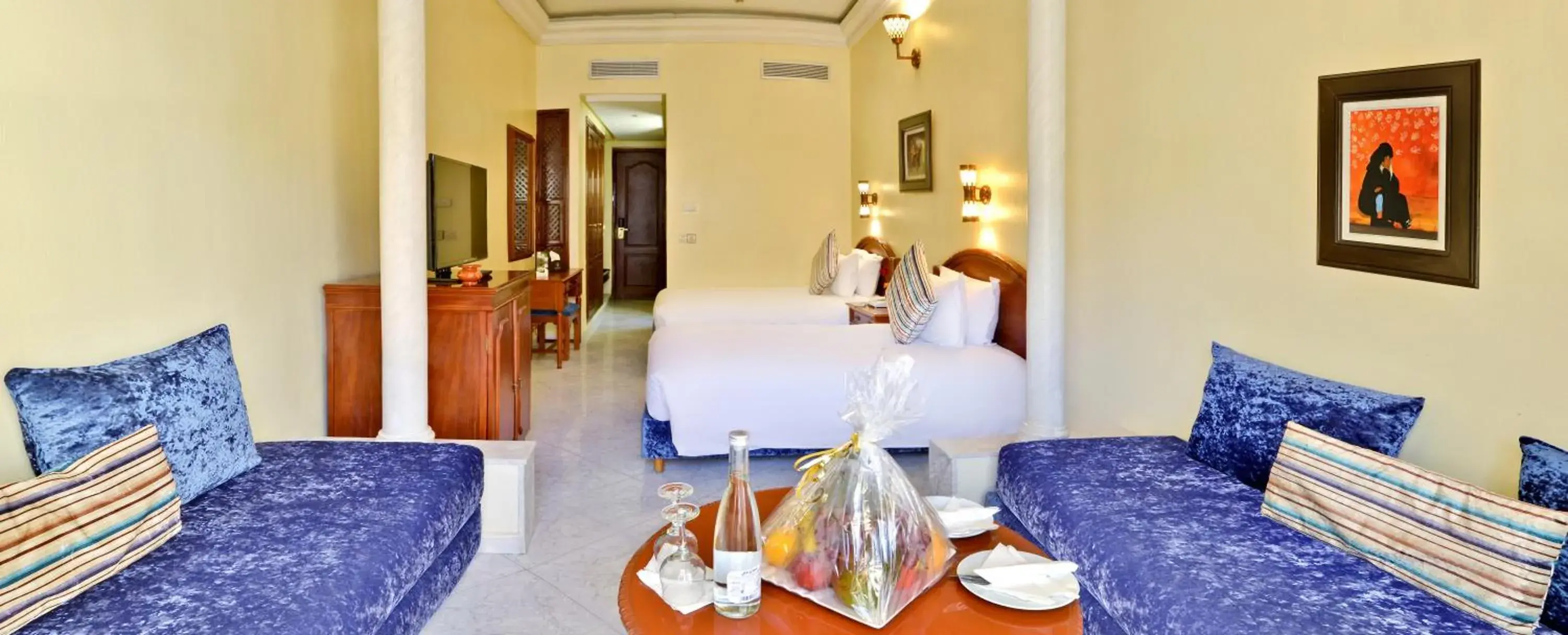 Triple Room in Zalagh Parc Palace Triple Room in Zalagh Parc Palace