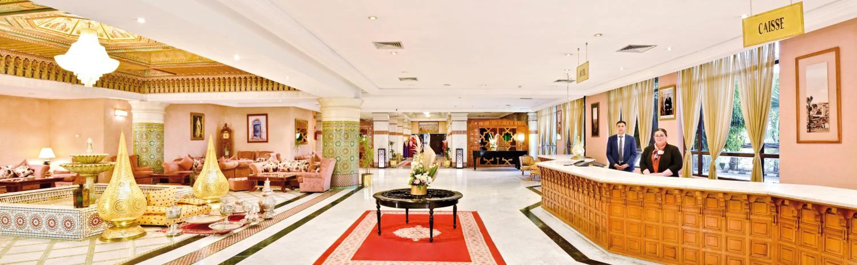 Lobby or reception in Zalagh Parc Palace