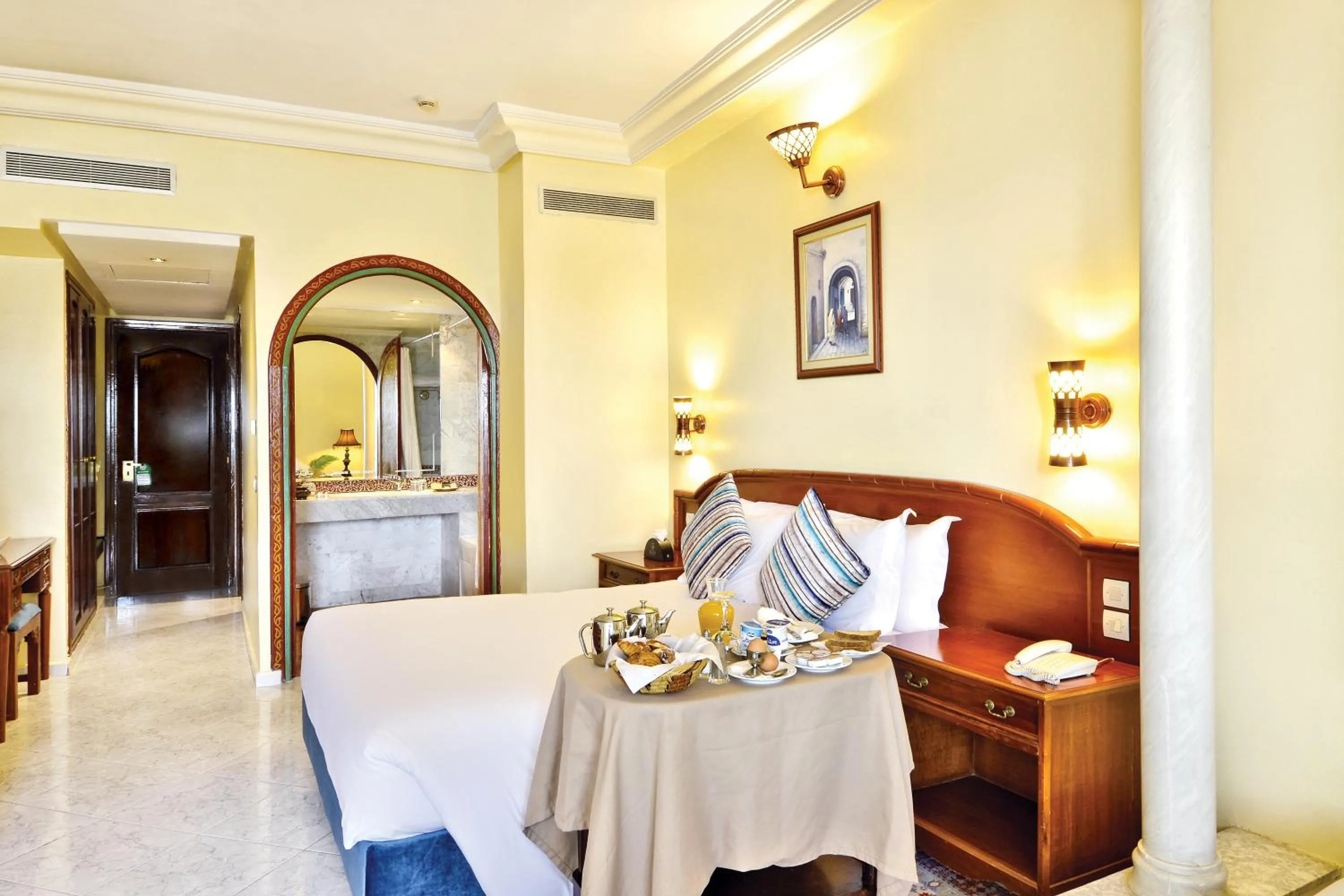 Bedroom, Bed in Zalagh Parc Palace