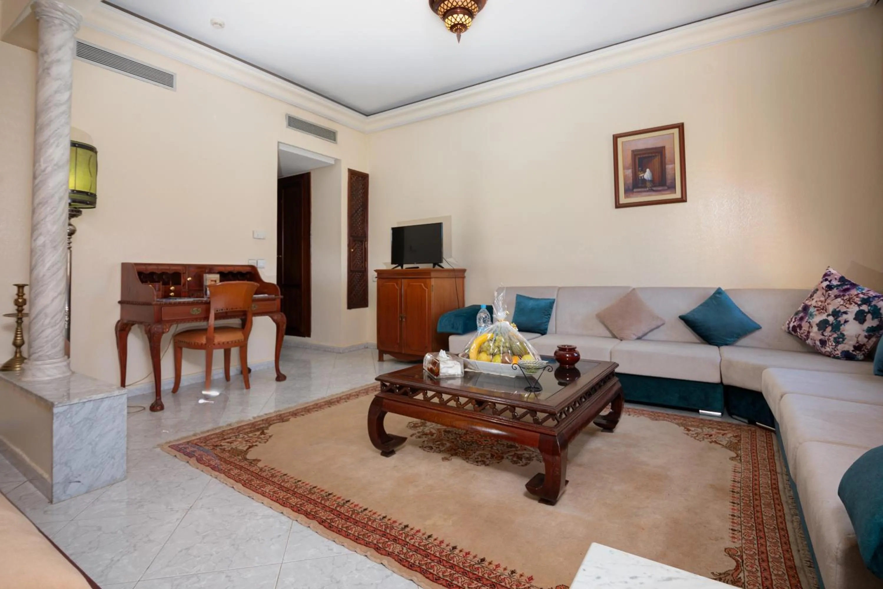 Living room in Zalagh Parc Palace