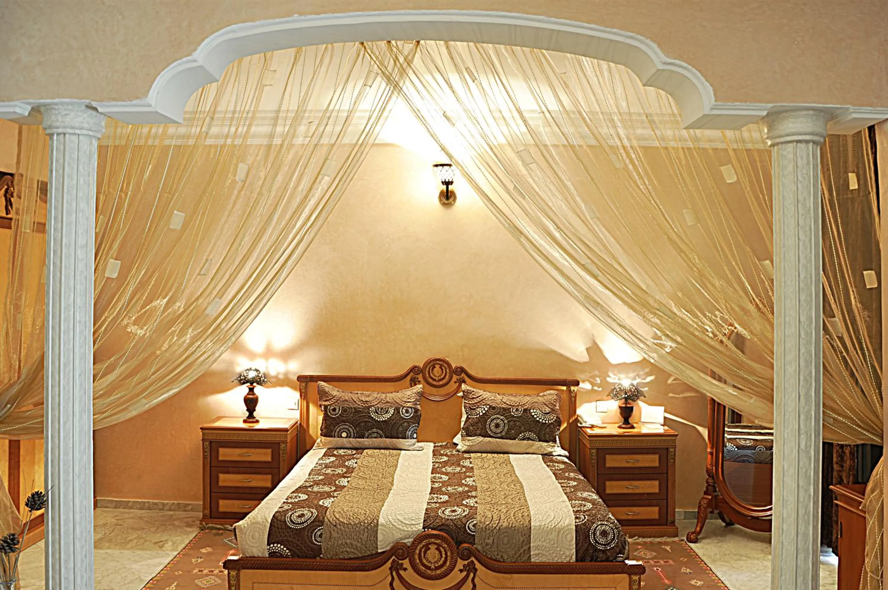 Bedroom, Bed in Zalagh Parc Palace