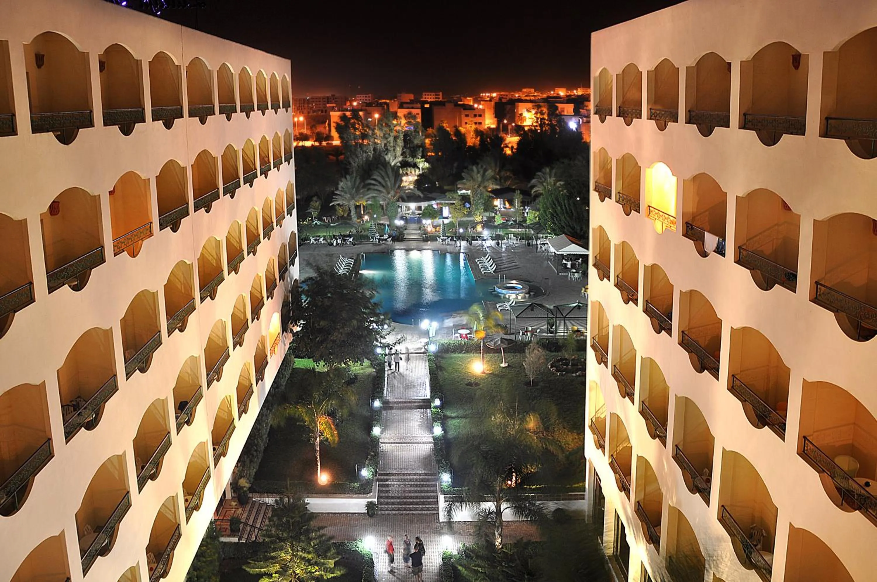 Balcony/Terrace in Zalagh Parc Palace