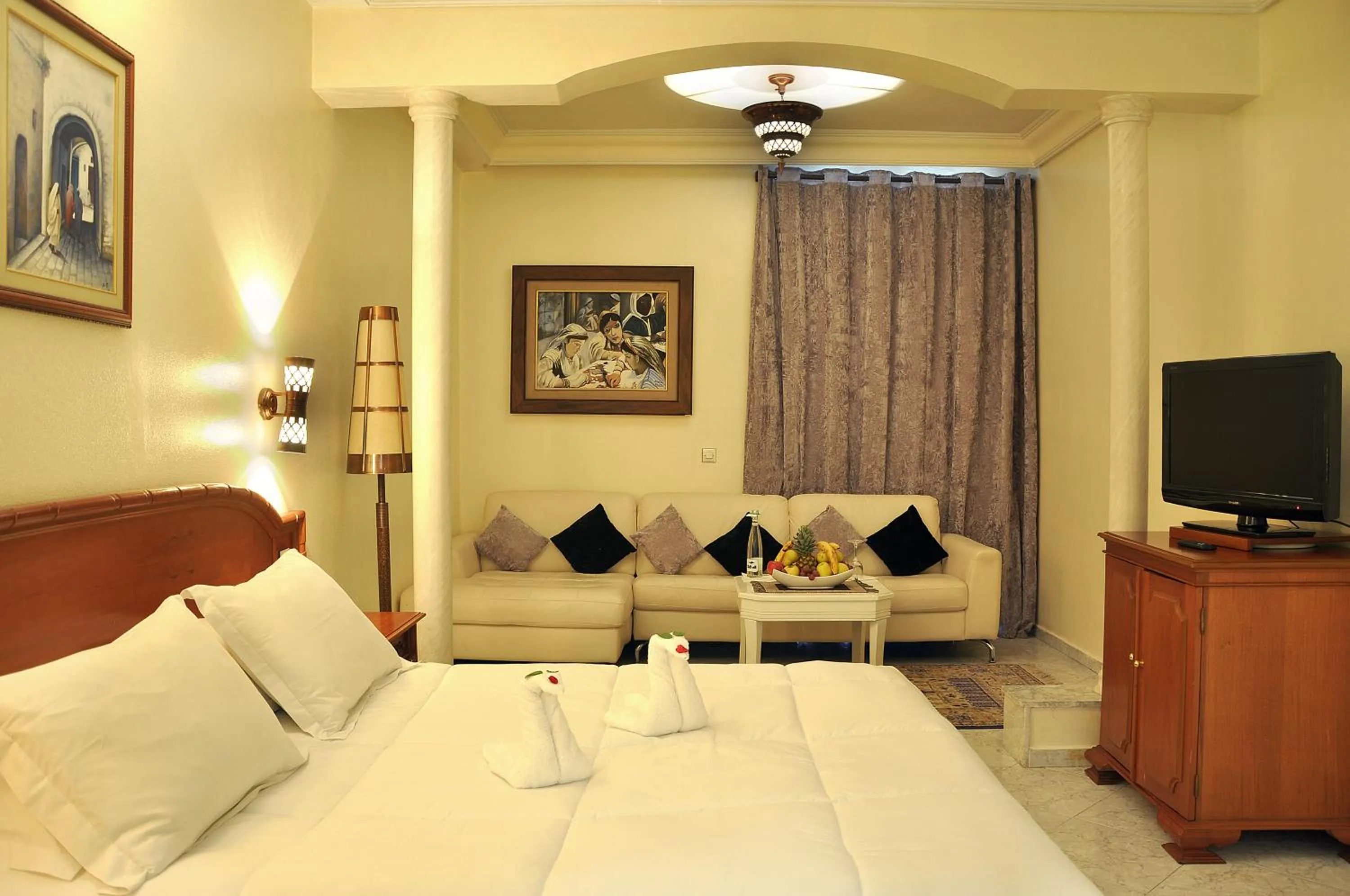 Bedroom, Bed in Zalagh Parc Palace