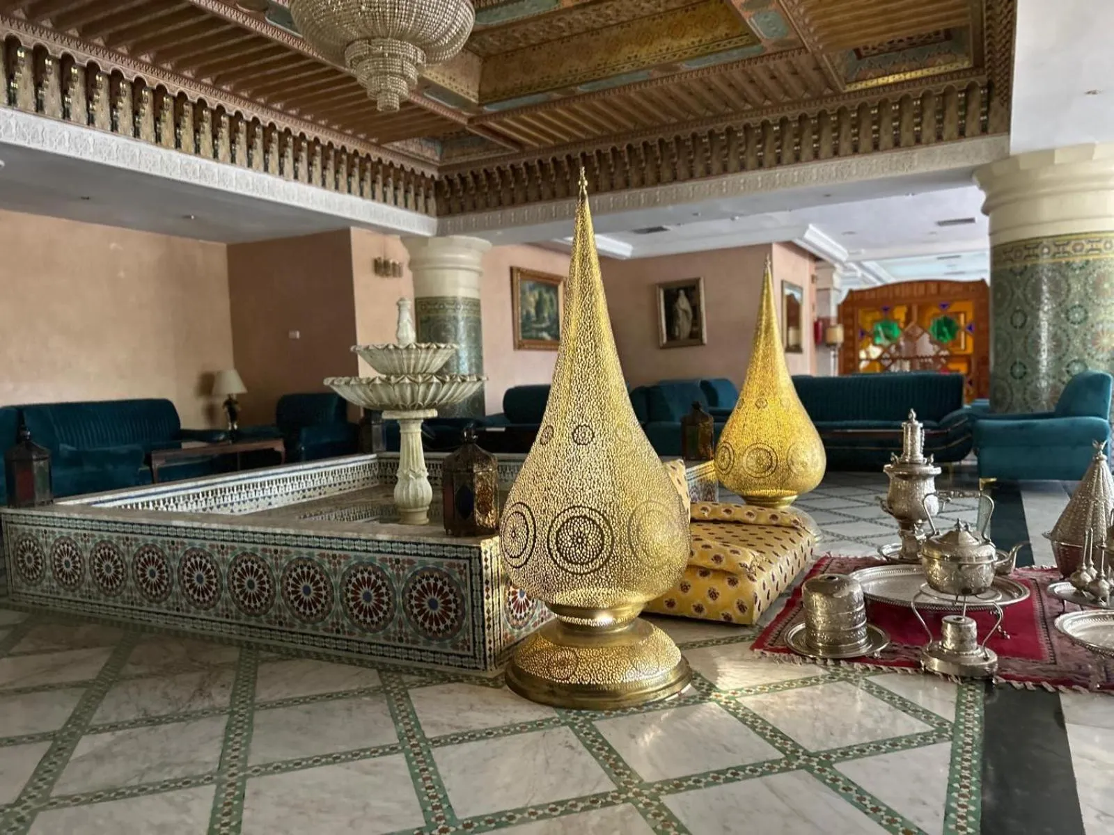 Lobby or reception in Zalagh Parc Palace