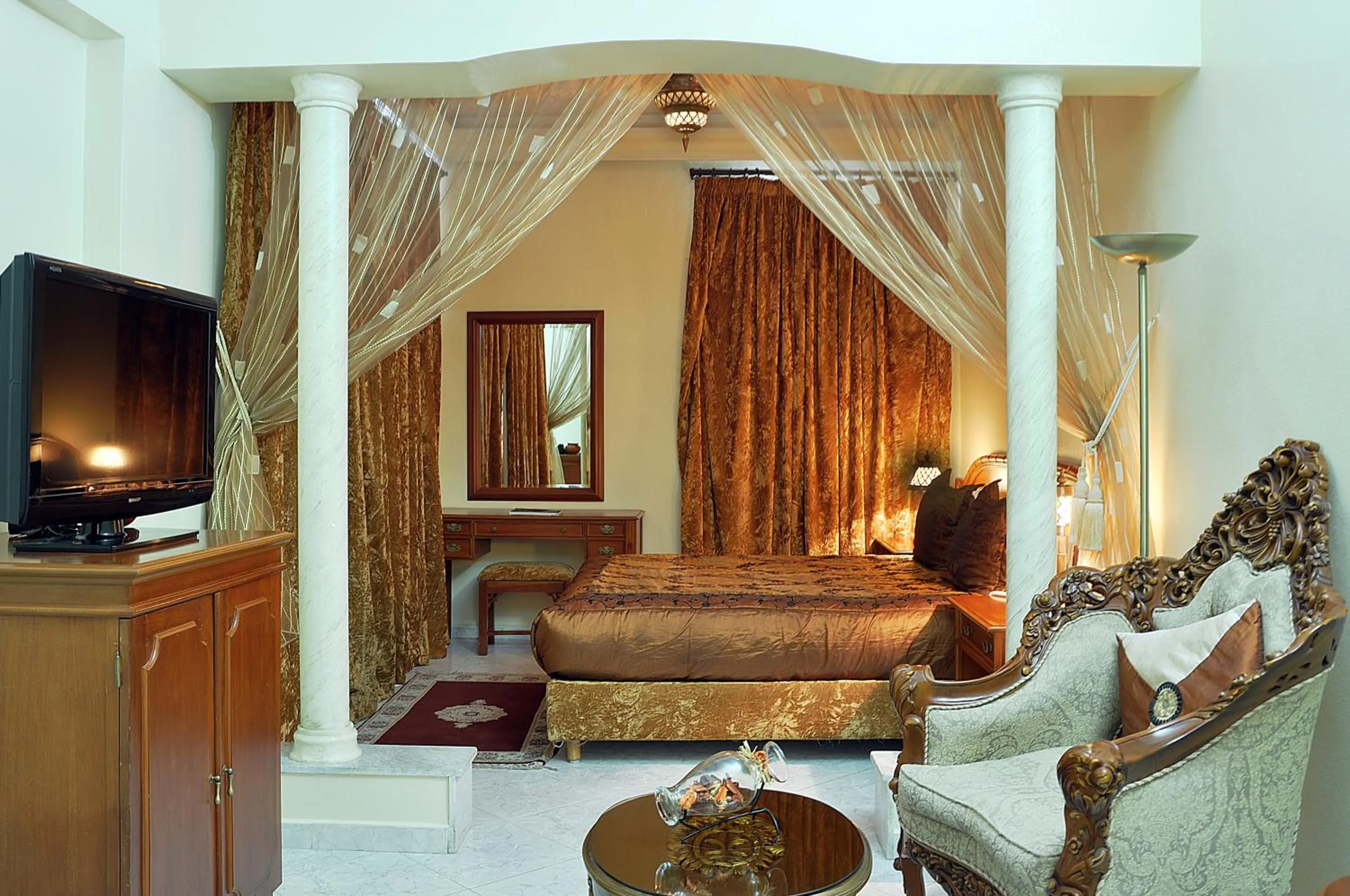 Bedroom, Bed in Zalagh Parc Palace