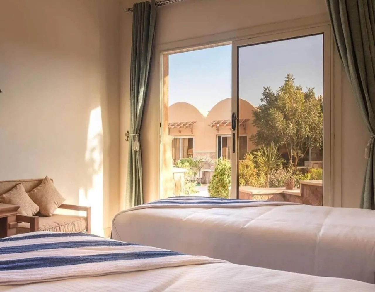 View (from property/room), Bed in Silver Beach Boutique Hotel