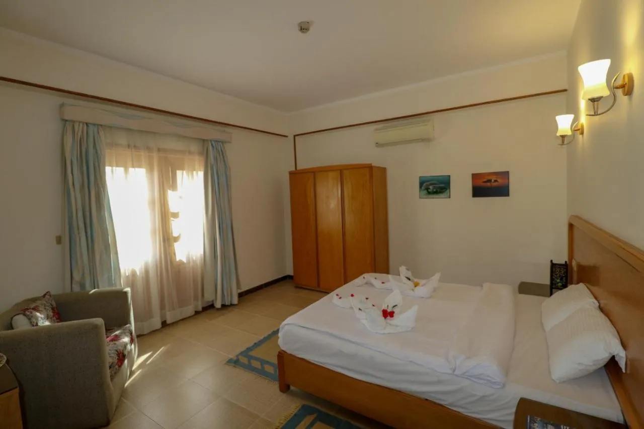 Bed in Acacia Dahab Hotel