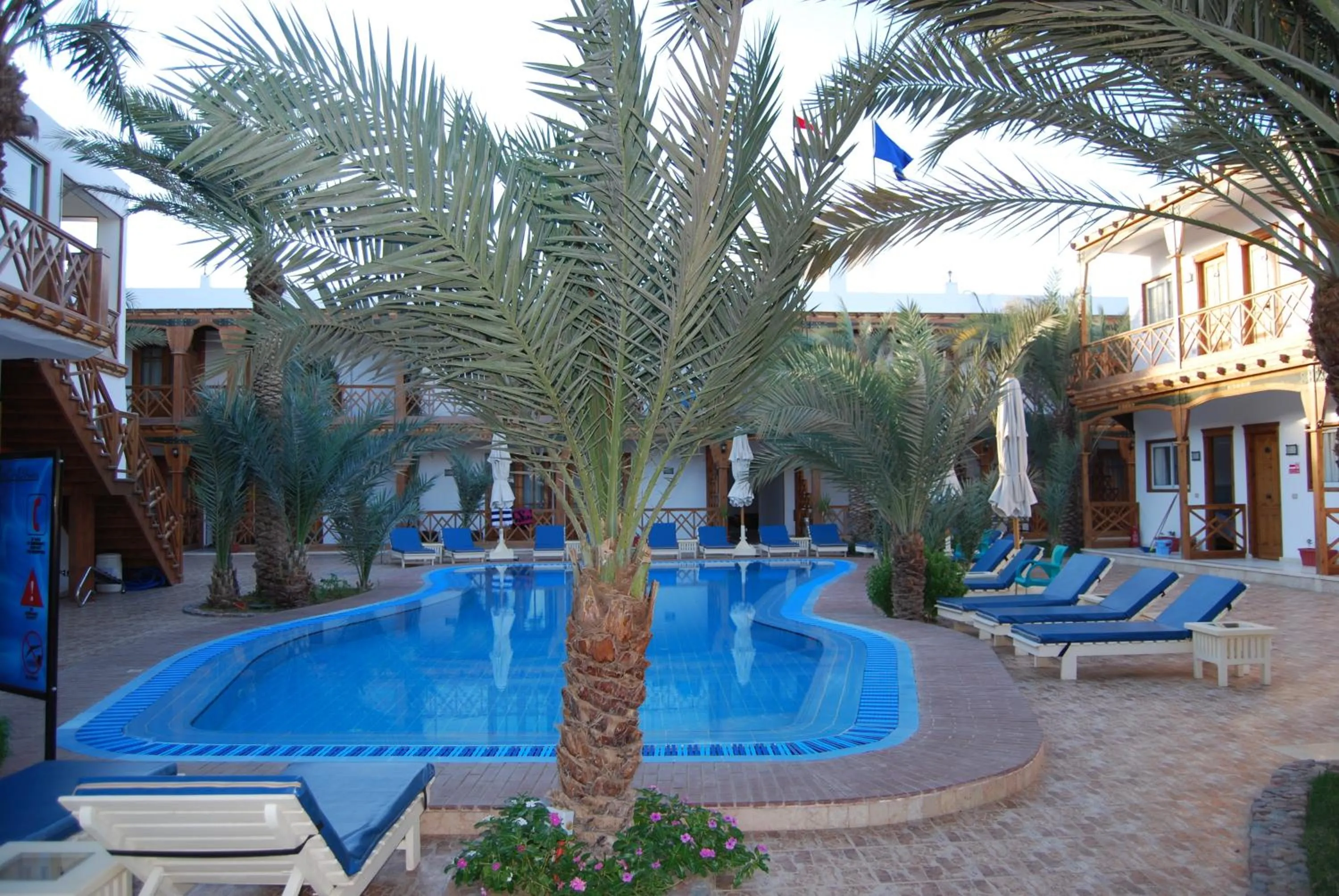 Area and facilities in Acacia Dahab Hotel