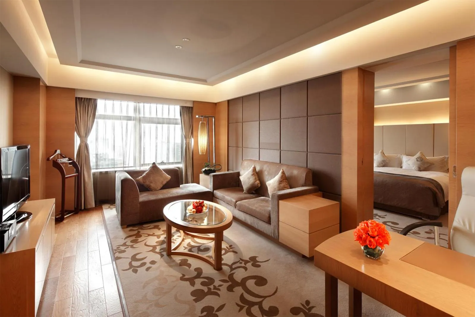 Living room in Galaxy minyoun Chengdu Hotel