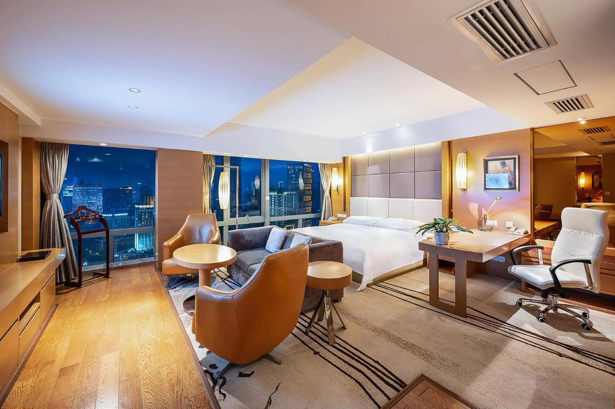 Seating area in Galaxy minyoun Chengdu Hotel