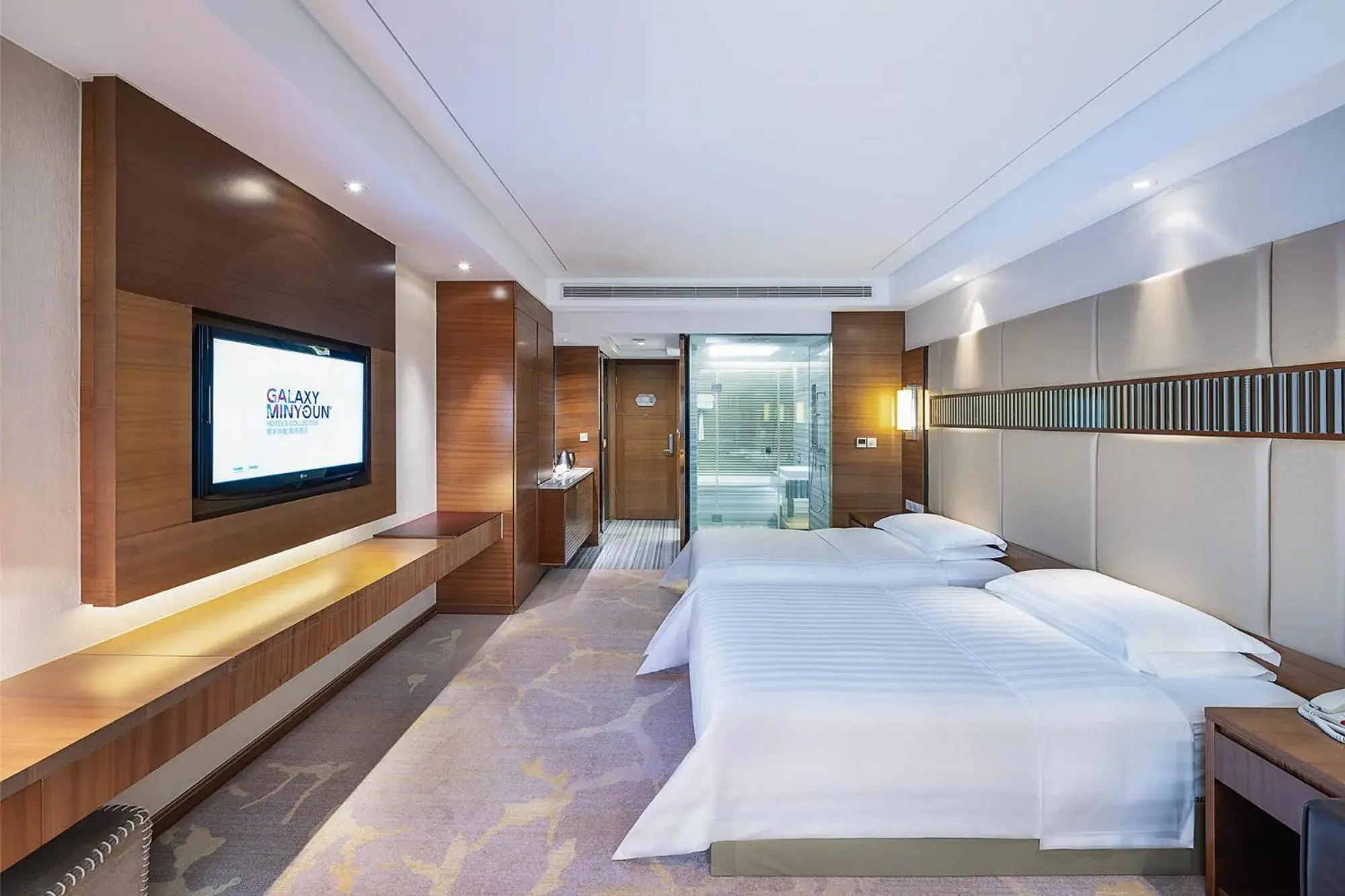 Bed in Galaxy minyoun Chengdu Hotel Bed in Galaxy minyoun Chengdu Hotel