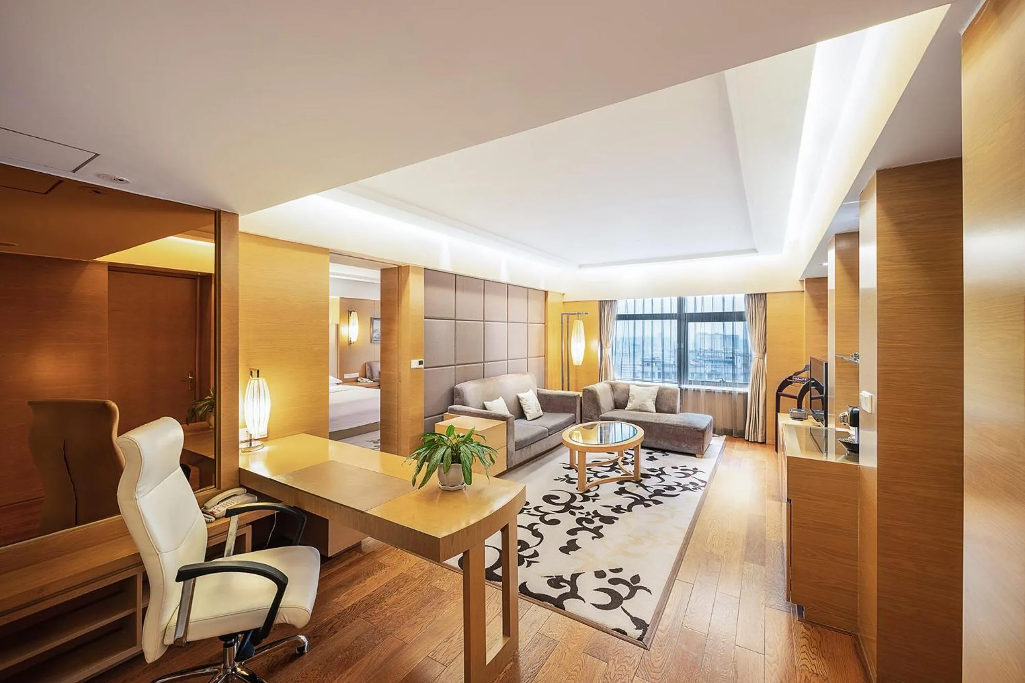 Living room in Galaxy minyoun Chengdu Hotel