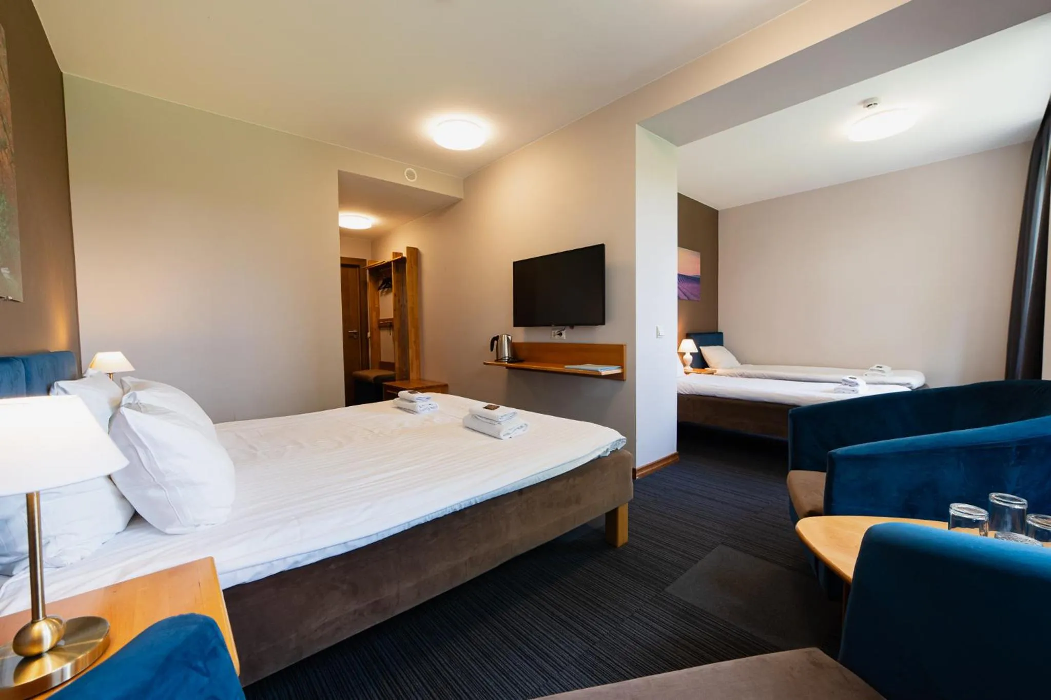 Bed in Comfort Hotel Kuldiga