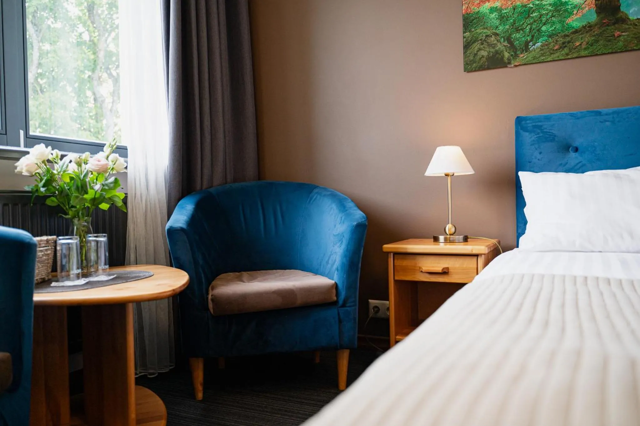 Bed in Comfort Hotel Kuldiga