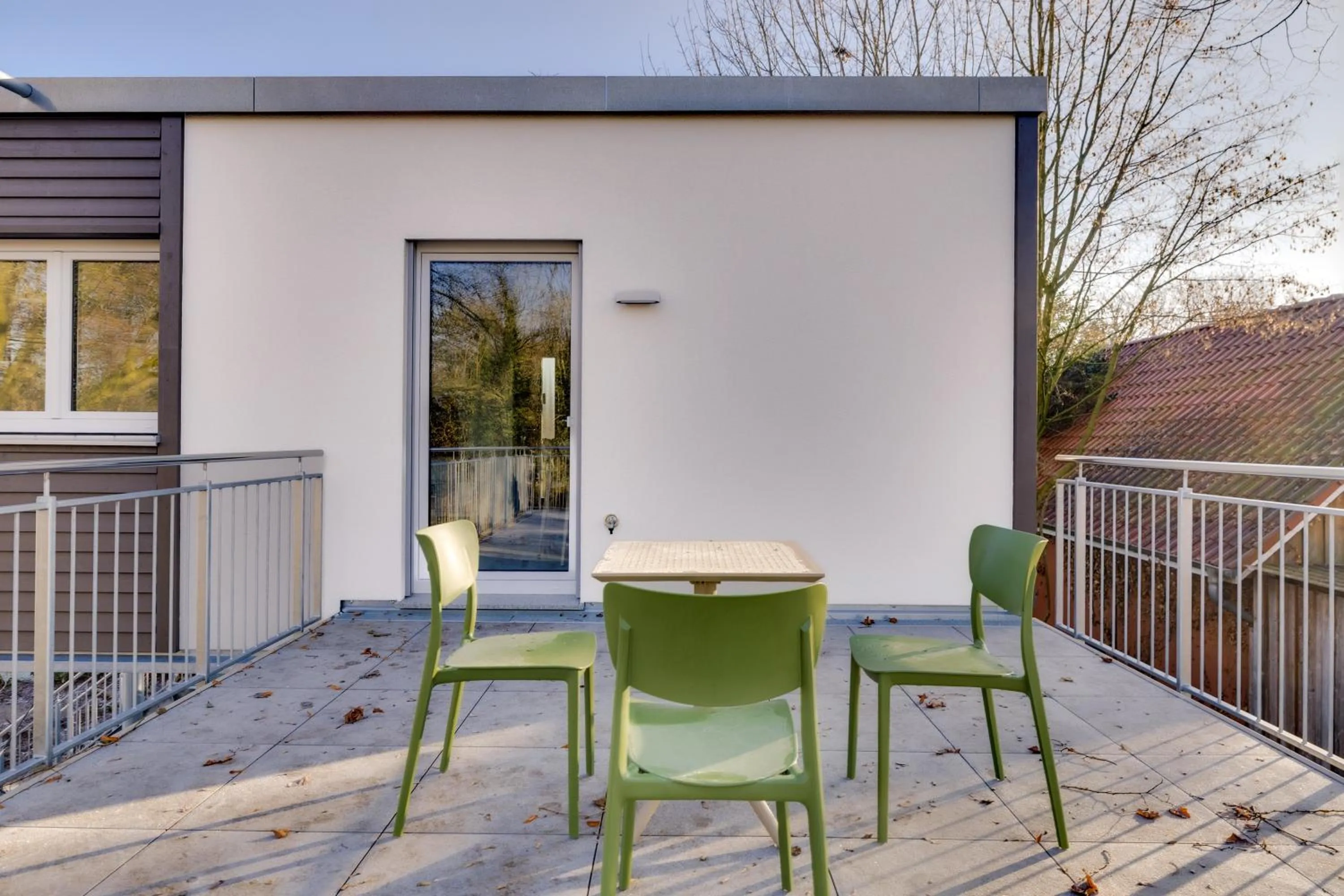 Balcony/Terrace in Haus Biederstaedt & LivJana