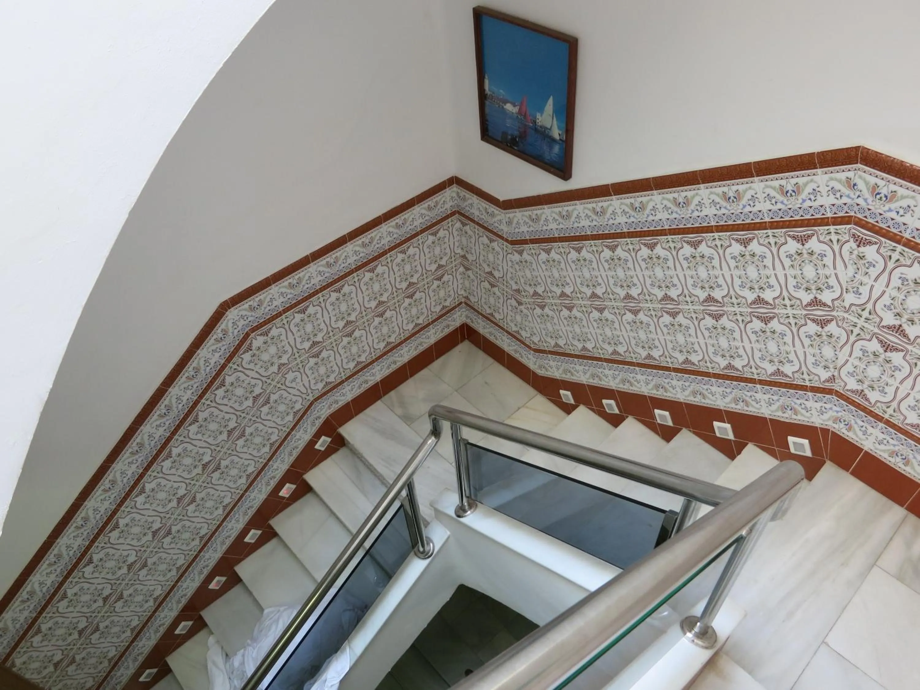 Decorative detail in Hostal Guillot