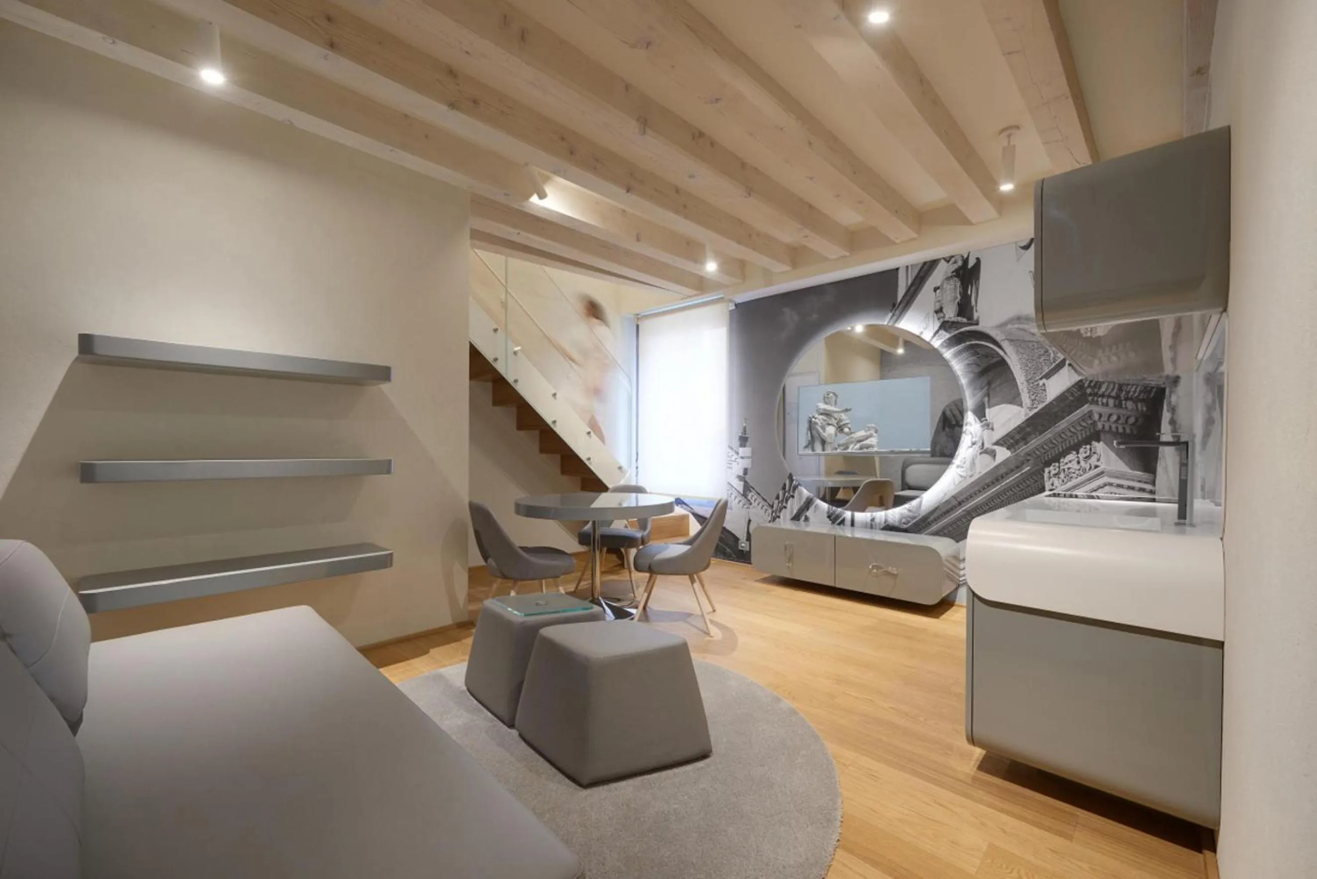 Living room in Lords of Verona Luxury Apartments