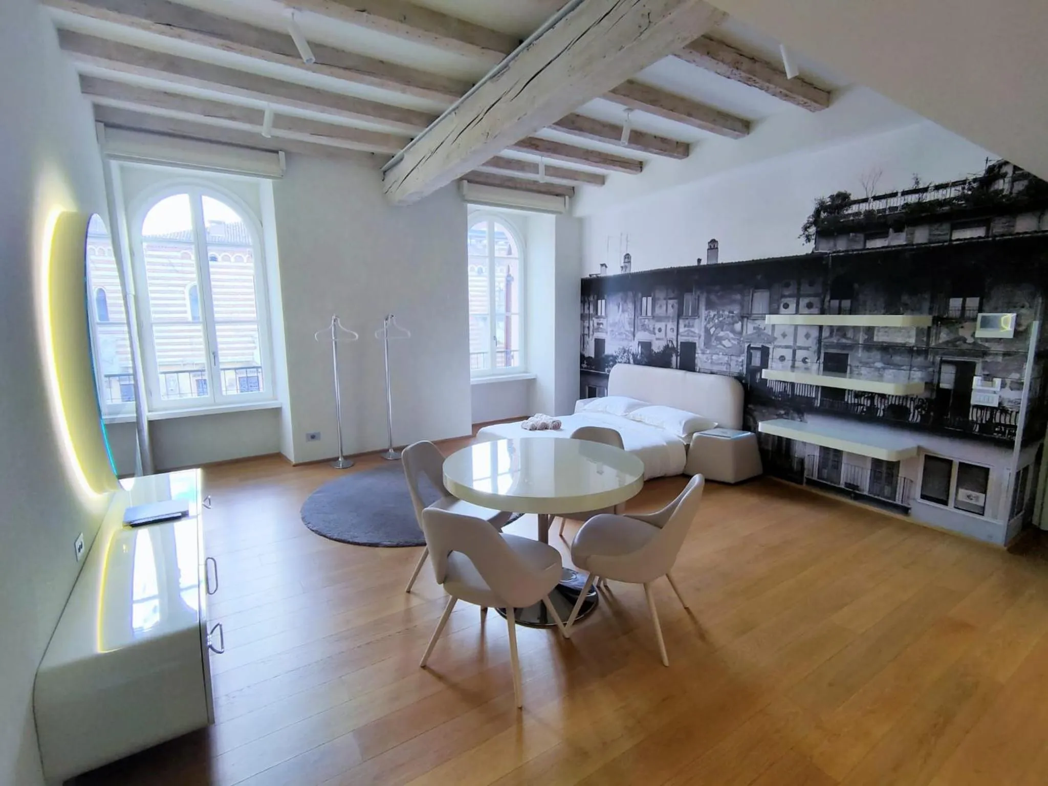 Living room in Lords of Verona Luxury Apartments