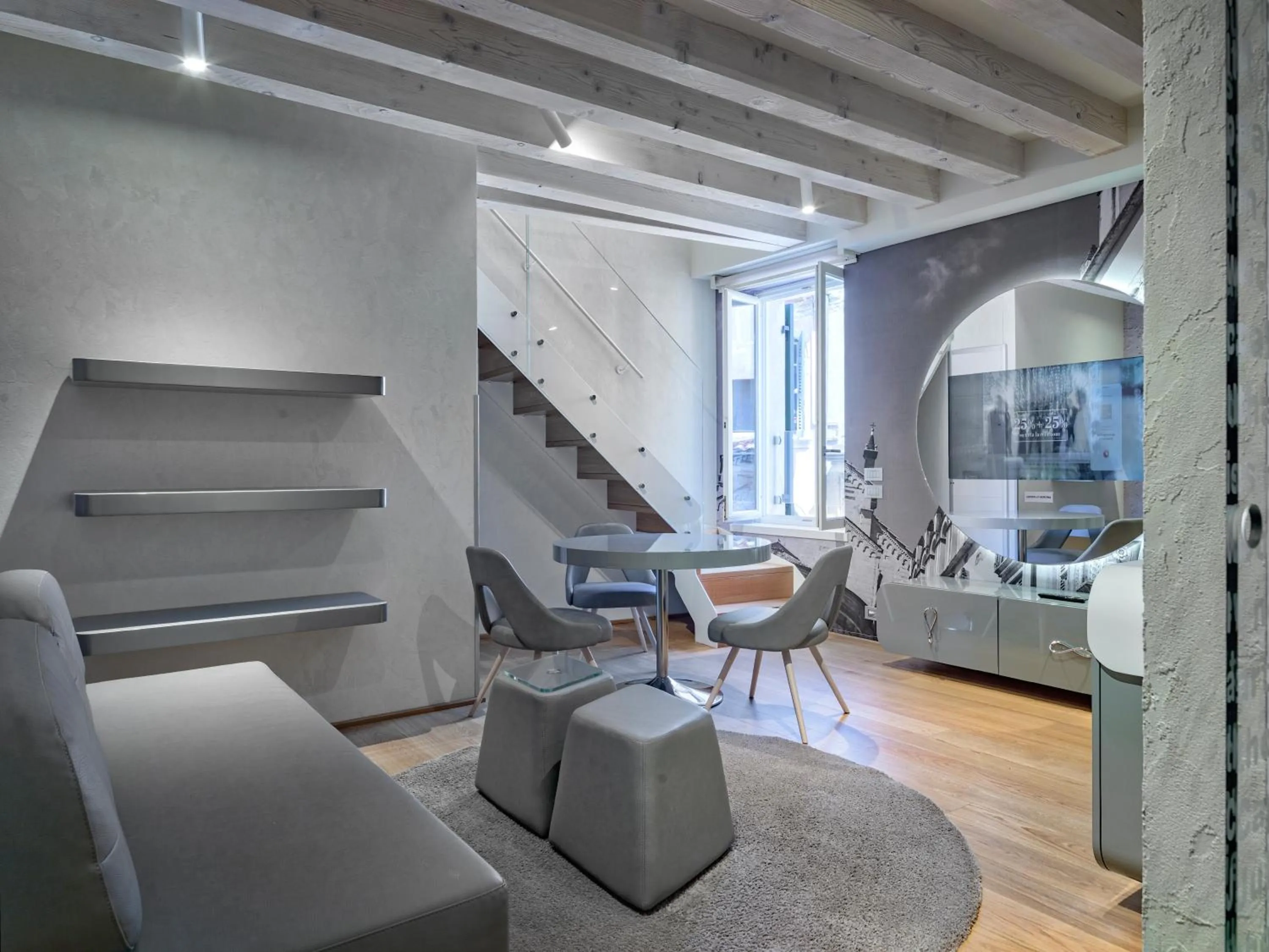 Living room in Lords of Verona Luxury Apartments