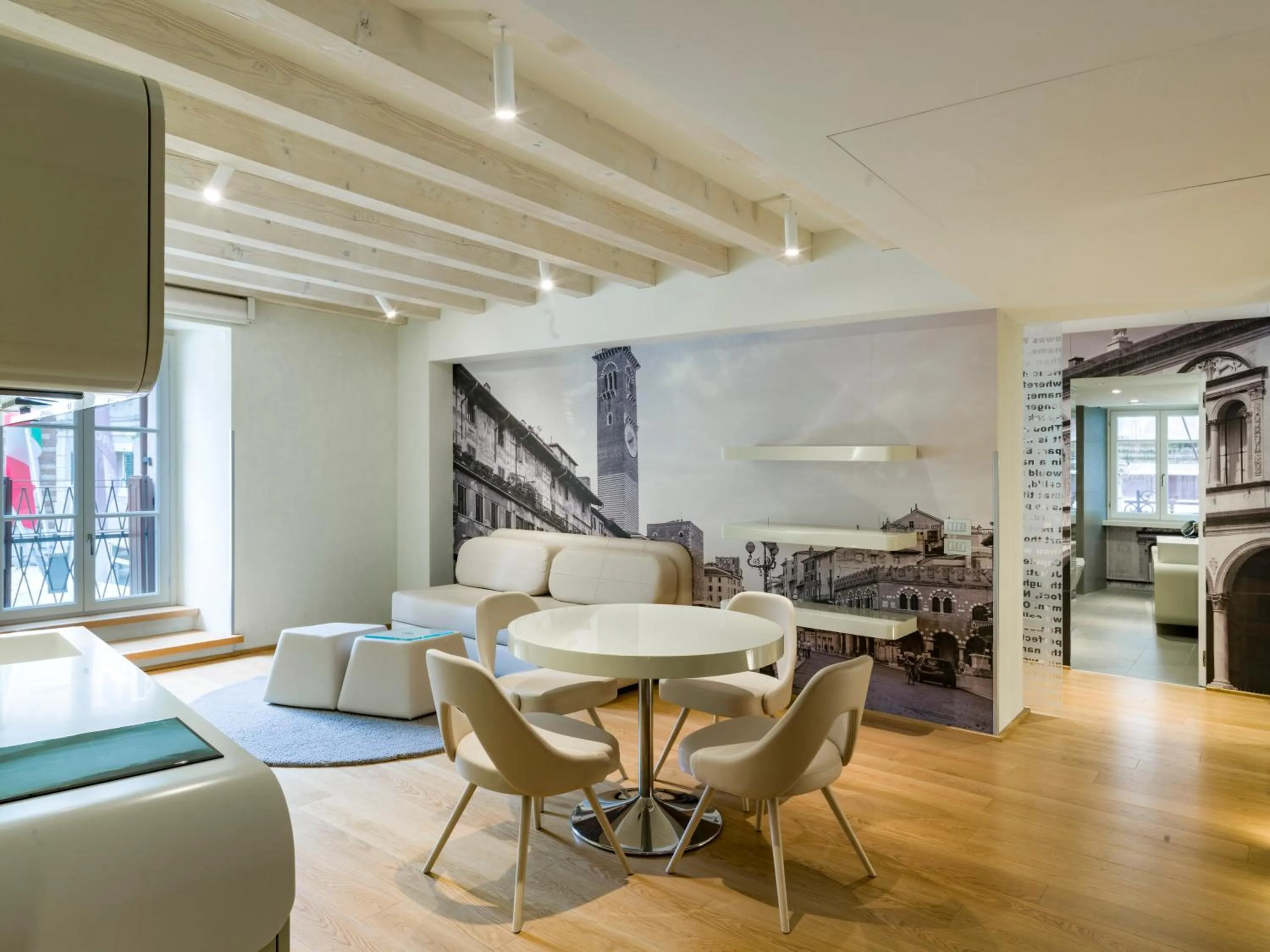 Living room in Lords of Verona Luxury Apartments