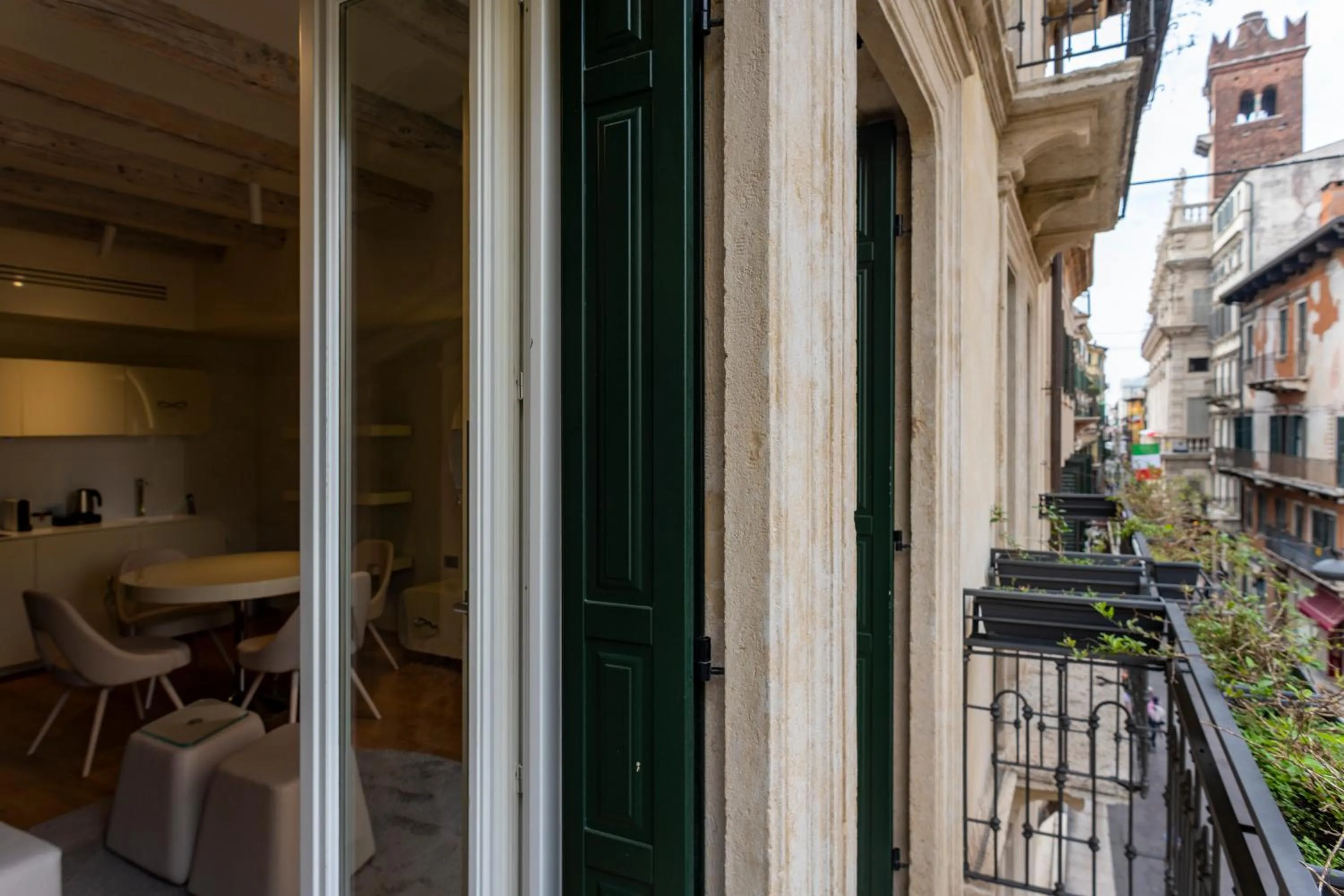 Balcony/Terrace in Lords of Verona Luxury Apartments