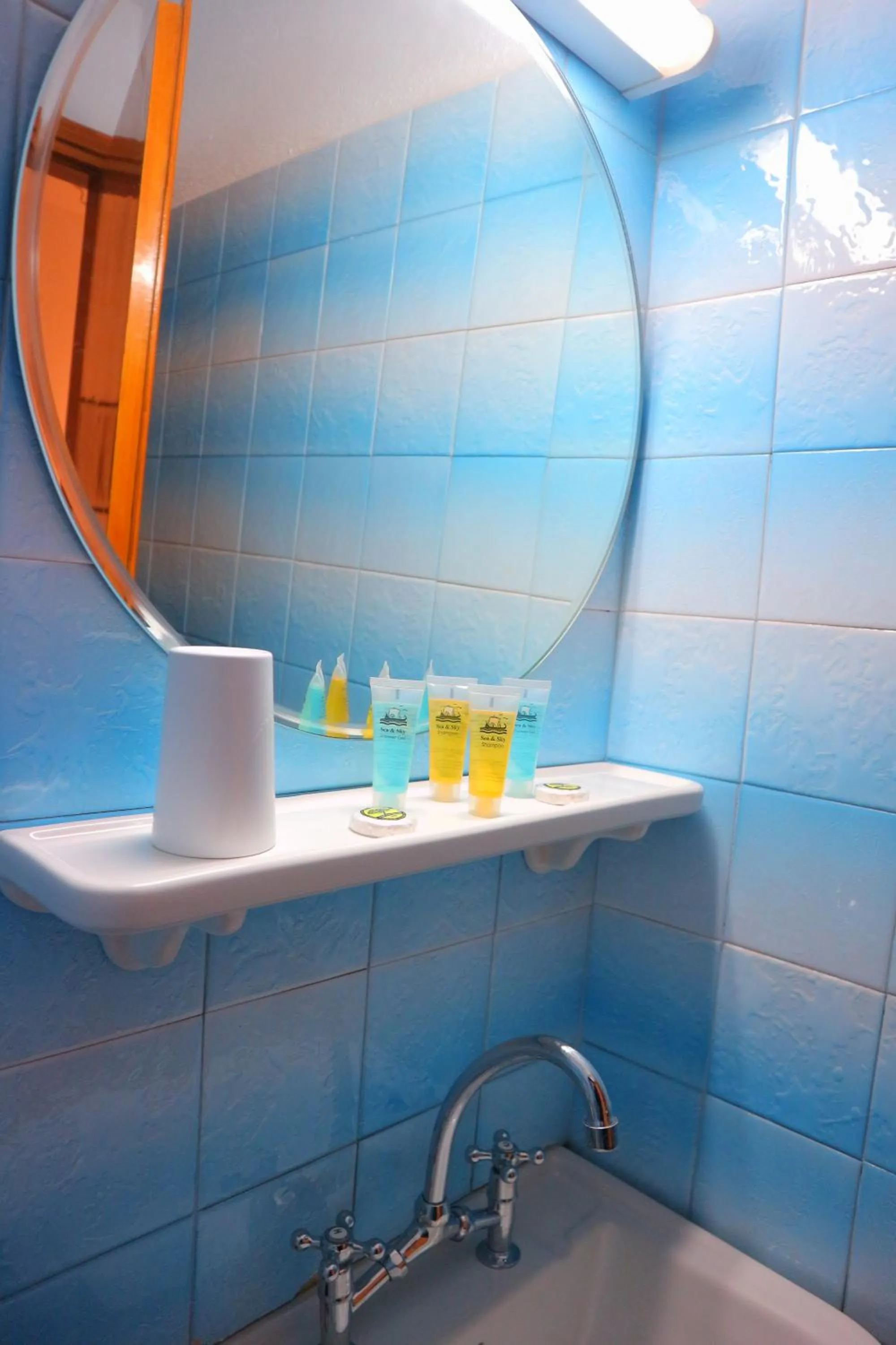 Bathroom in Akti Hotel