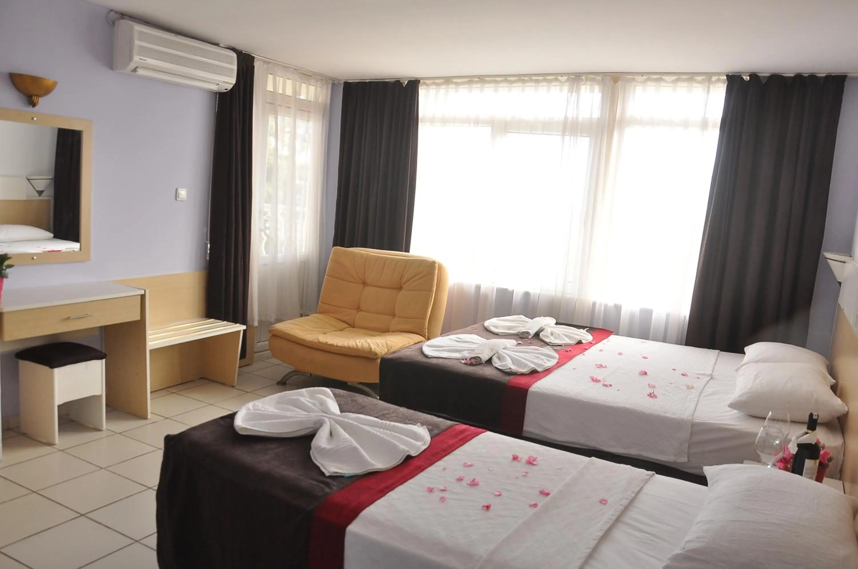 Bed in Resitalya Hotel