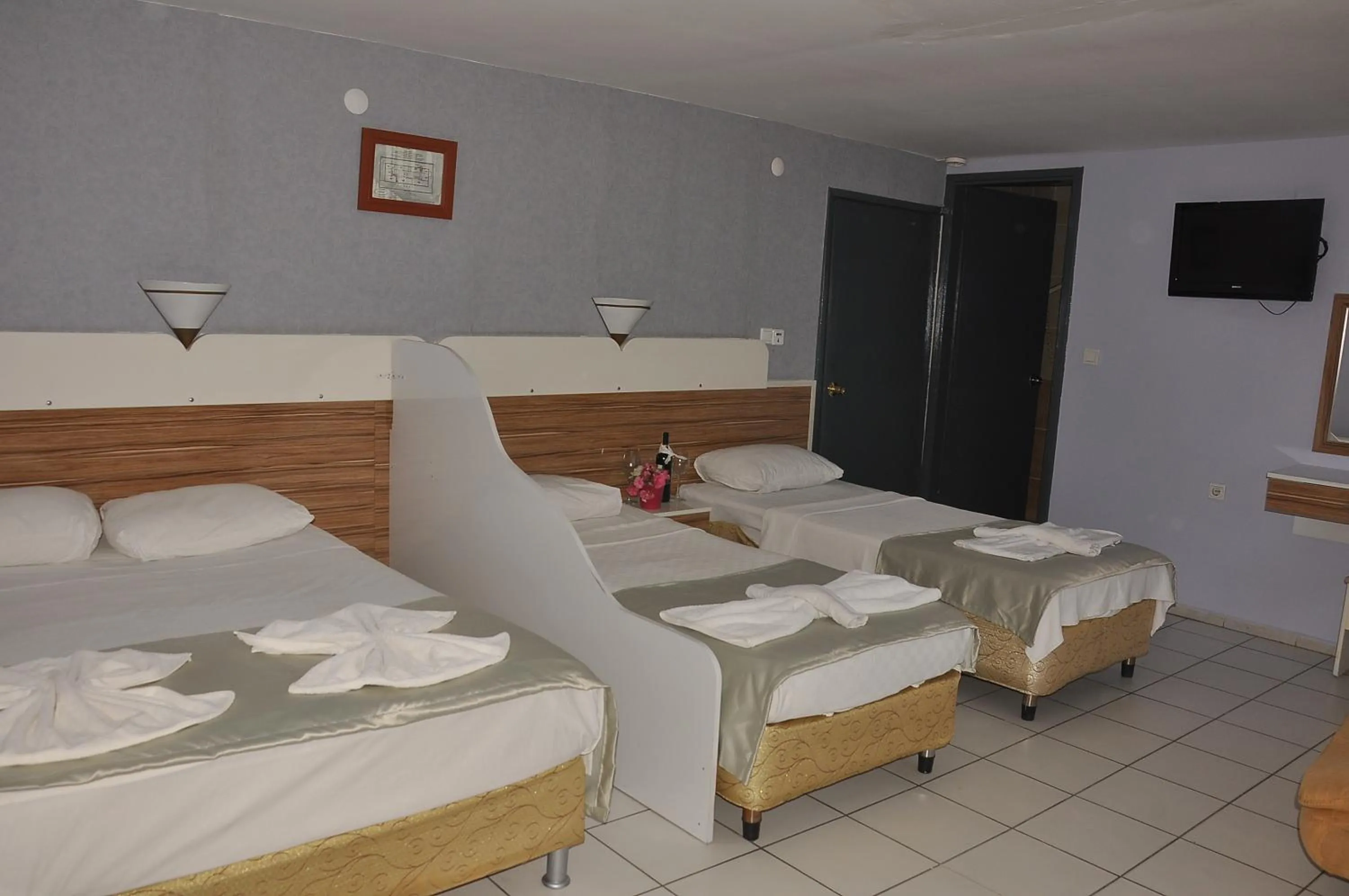 Bed in Resitalya Hotel